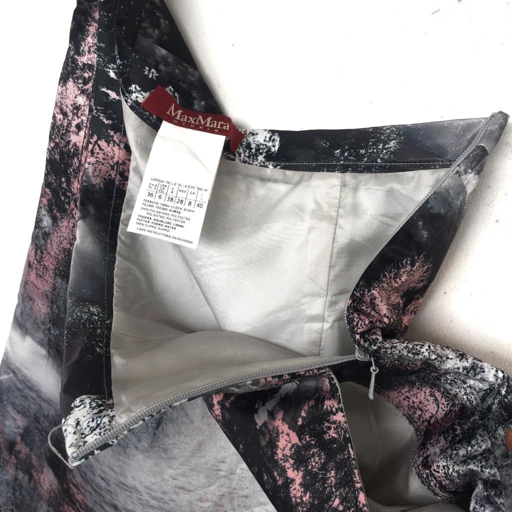 Max Mara 💥Max Mara Overprint Skirt Size 27" / US 4 / IT 40 - 7 Thumbnail