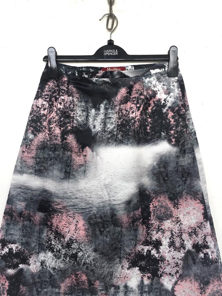 Max Mara 💥Max Mara Overprint Skirt Size 27" / US 4 / IT 40 - 5 Thumbnail