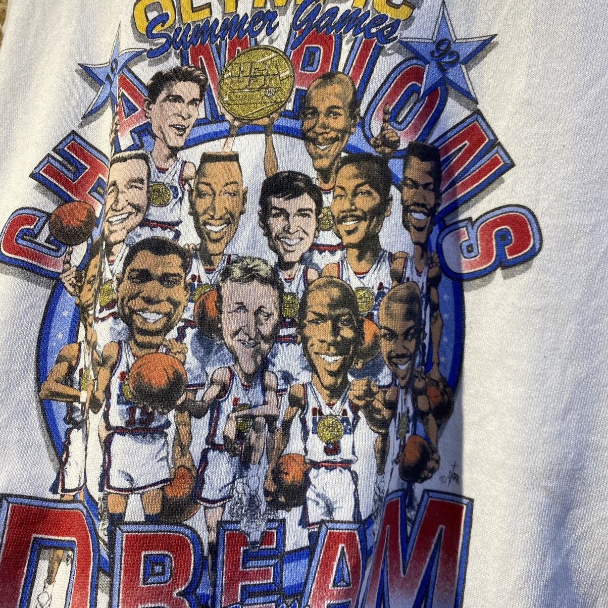 NBA × Salem Sportswear × USA Olympics VINTAGE 92 RARE‼️USA Basketball Dream Team Olympic Barcelona Size US L / EU 52-54 / 3 - 4 Thumbnail
