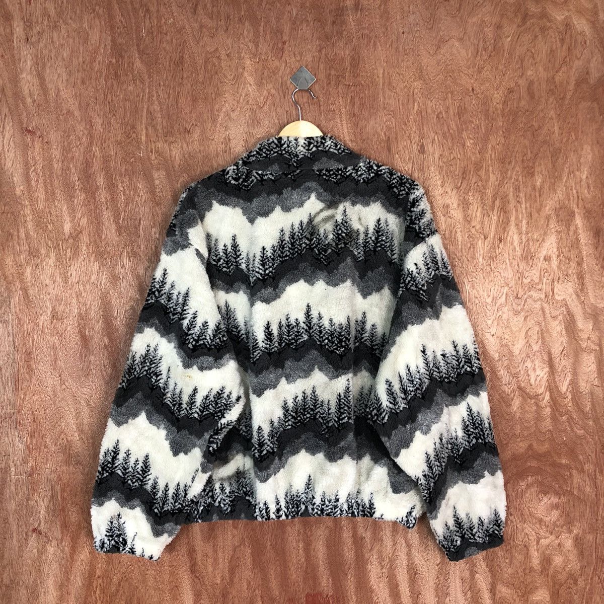 Kanata Hand Knits Kanata White Mohair Winter Sweater fleece #H371 Size US M / EU 48-50 / 2 - 11 Thumbnail