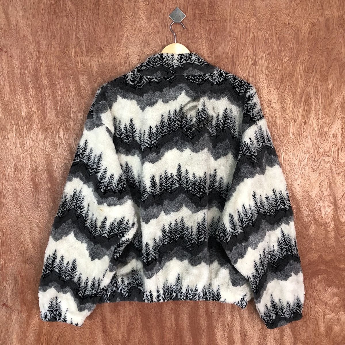 Kanata Hand Knits Kanata White Mohair Winter Sweater fleece #H371 Size US M / EU 48-50 / 2 - 13 Thumbnail