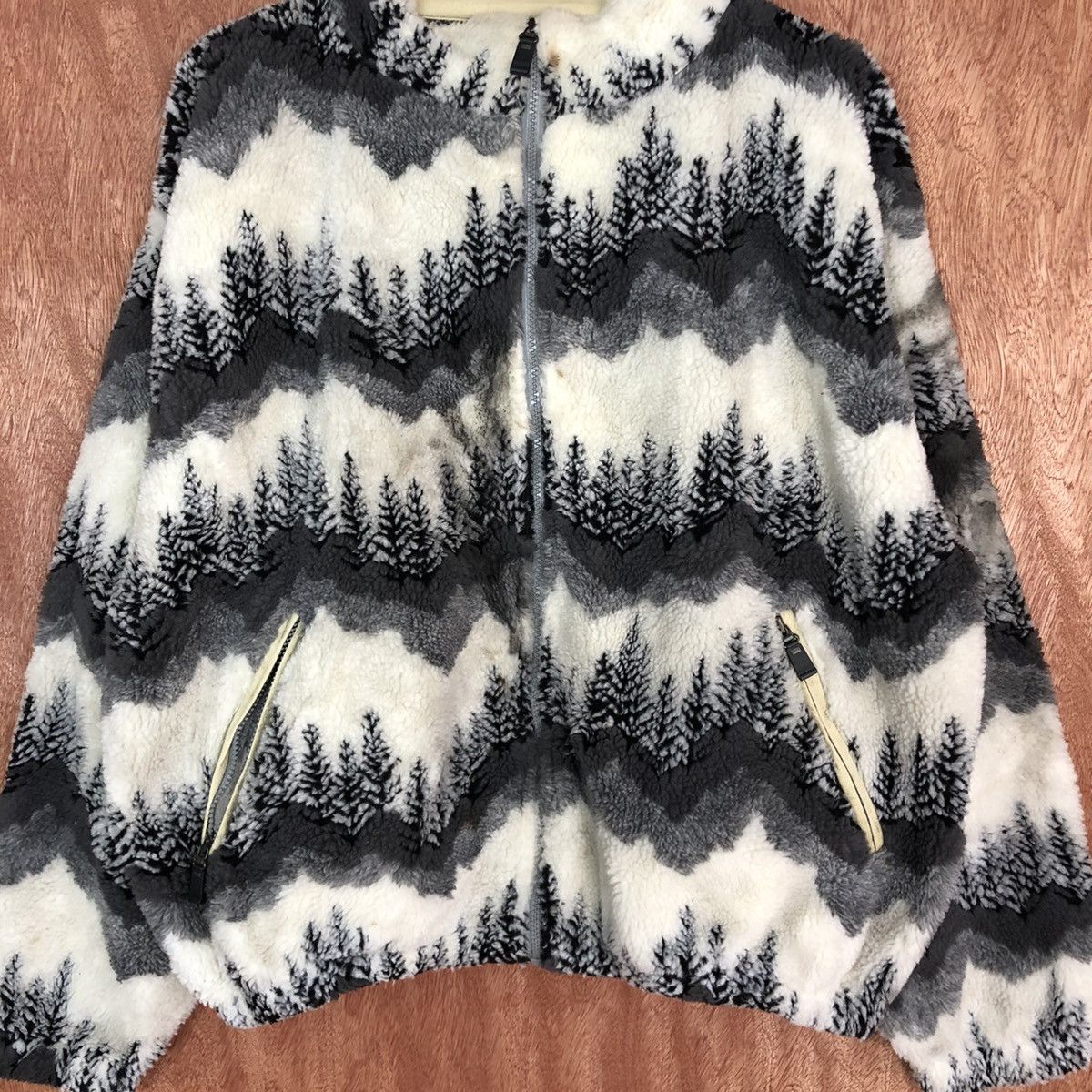 Kanata Hand Knits Kanata White Mohair Winter Sweater fleece #H371 Size US M / EU 48-50 / 2 - 8 Thumbnail