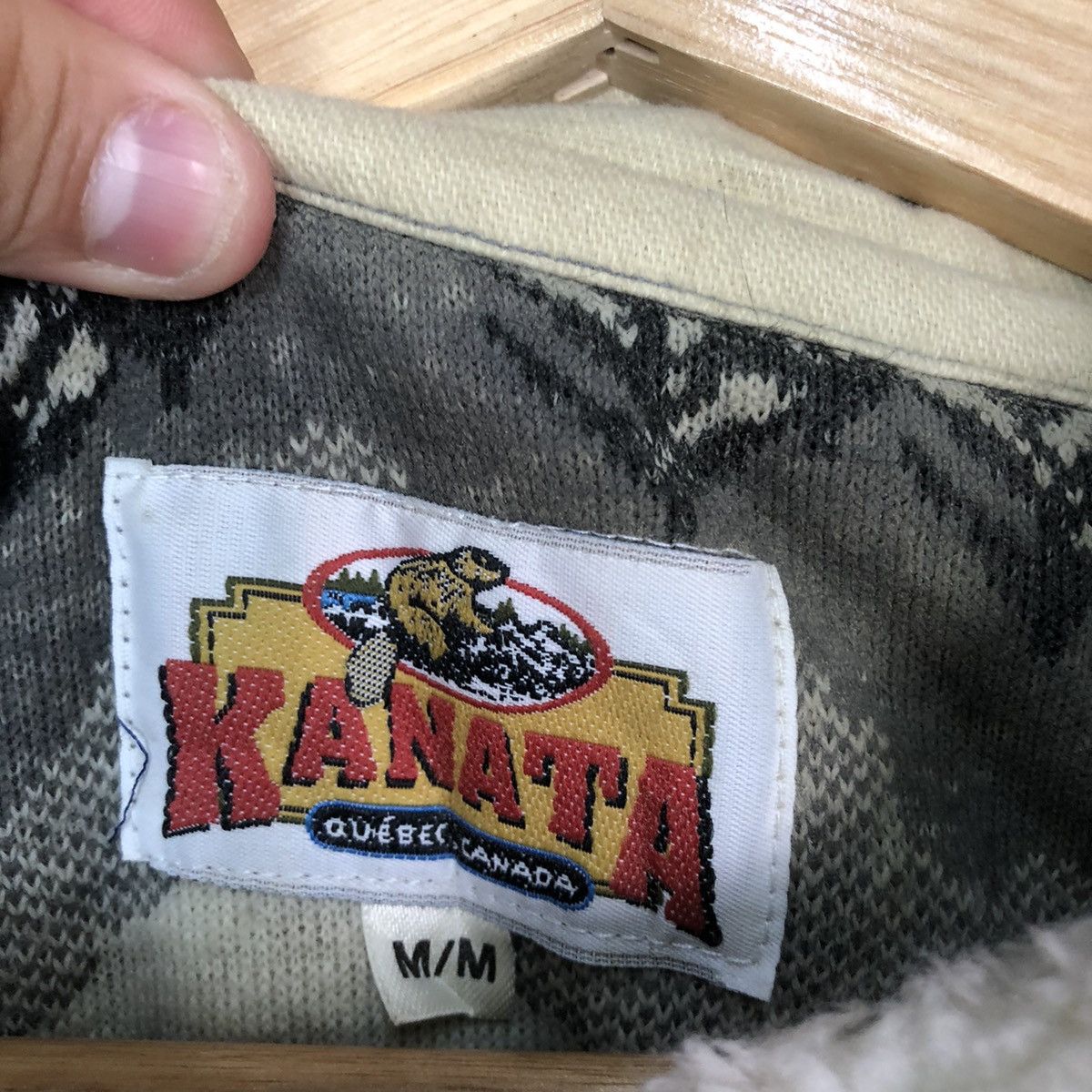 Kanata Hand Knits Kanata White Mohair Winter Sweater fleece #H371 Size US M / EU 48-50 / 2 - 10 Thumbnail