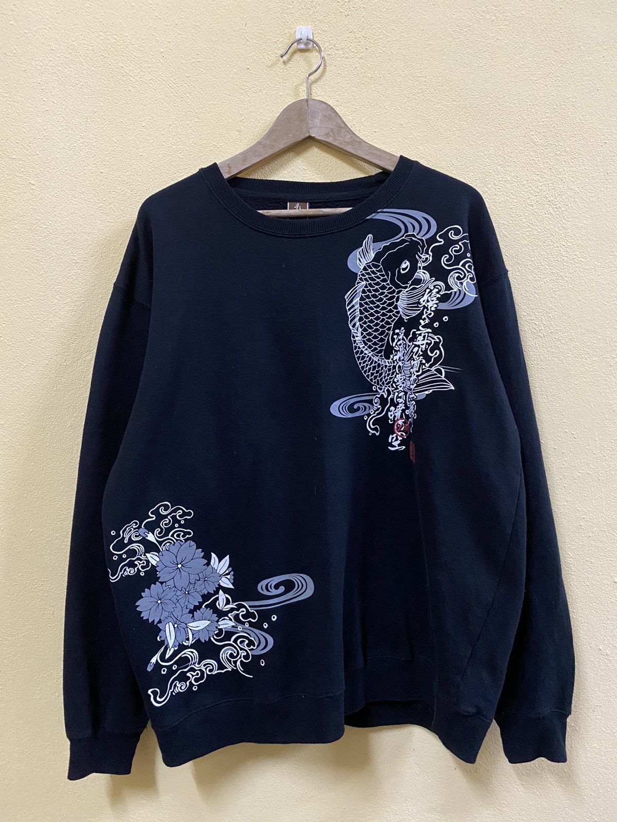 Rare Karakuri Fish koi Crewneck sweatshirt