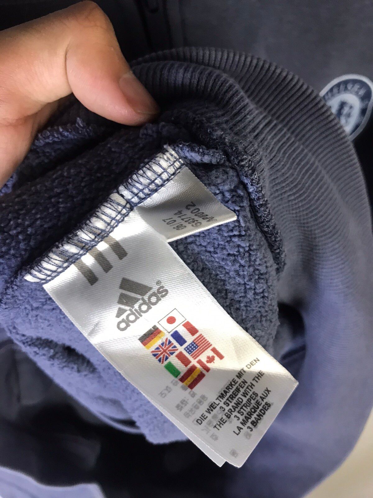 Adidas Adidas x Chelsea FC Zipper Hoodie Sweater Size US M / EU 48-50 / 2 - 7 Thumbnail