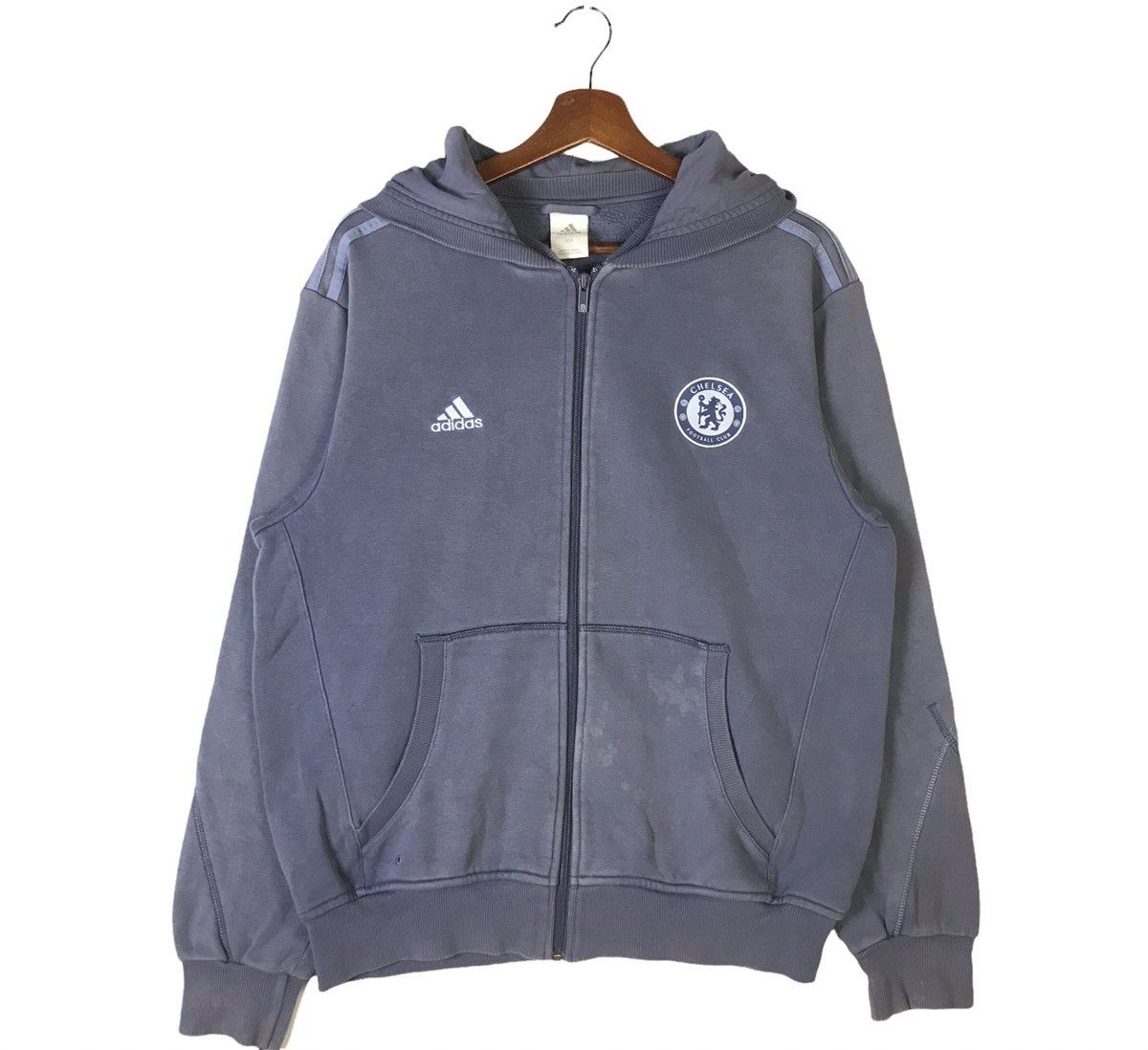 Adidas Adidas x Chelsea FC Zipper Hoodie Sweater Size US M / EU 48-50 / 2 - 1 Preview