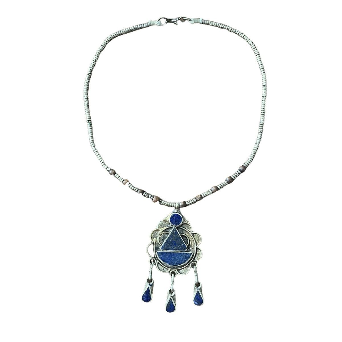 Handmade × Vintage Handmade Lapis Lazuli Necklace Size ONE SIZE - 1 Thumbnail
