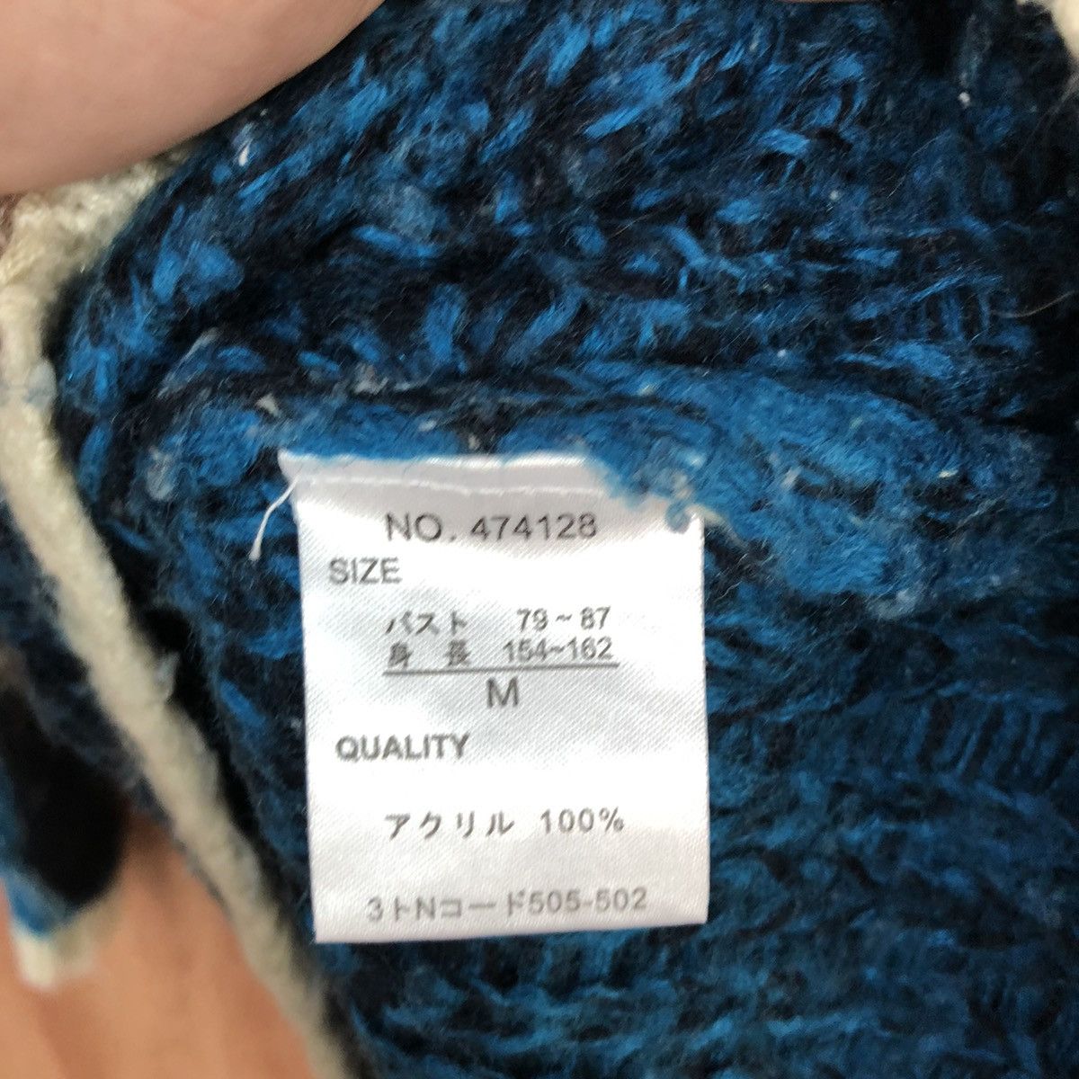 Homespun Knitwear Natural Palette crochet mohair checkered Knitwear #H367 Size US M / EU 48-50 / 2 - 14 Thumbnail