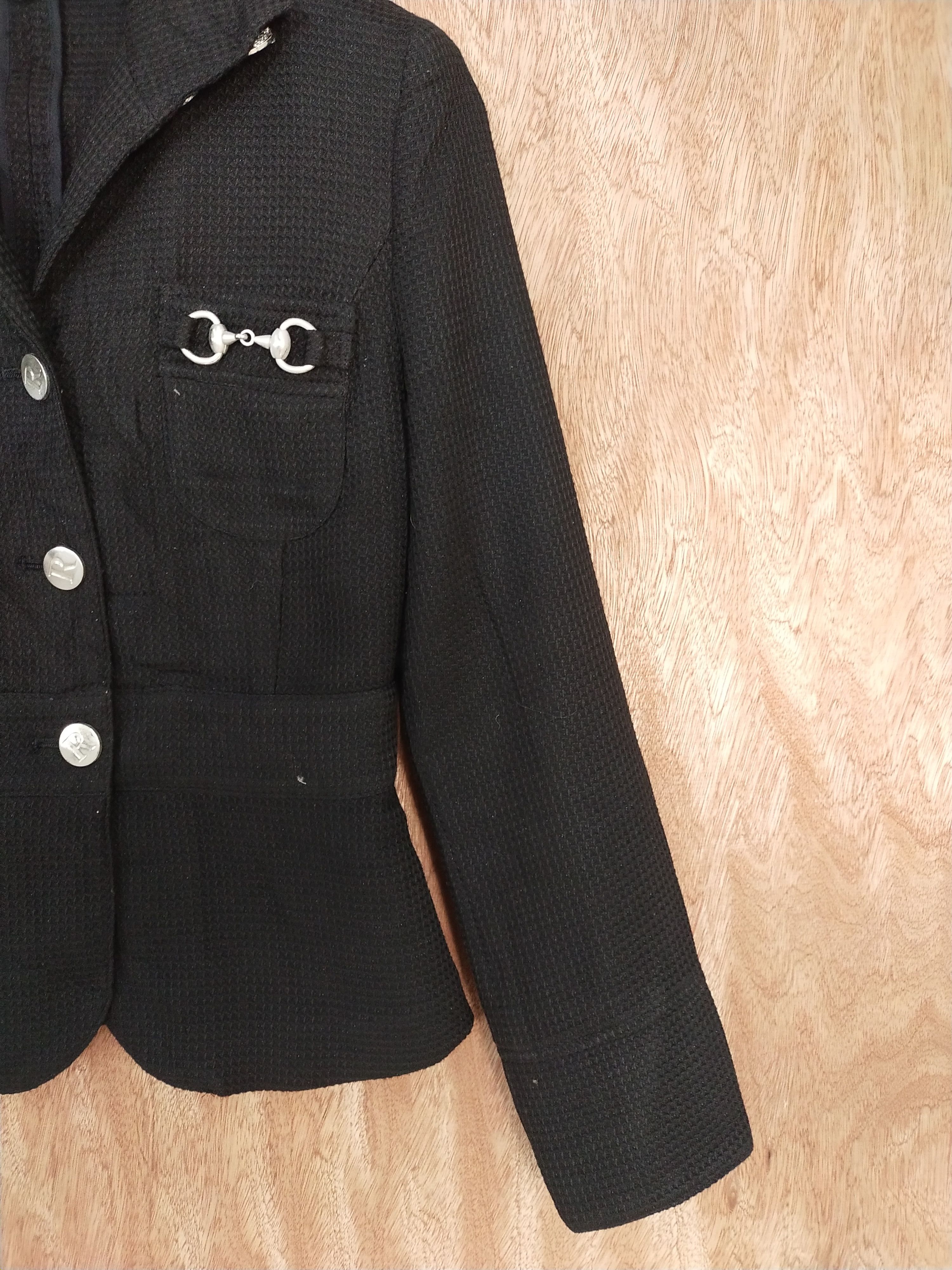 Japanese Brand R black jacket cardigan japan #S186 Size S / US 4 / IT 40 - 4 Thumbnail