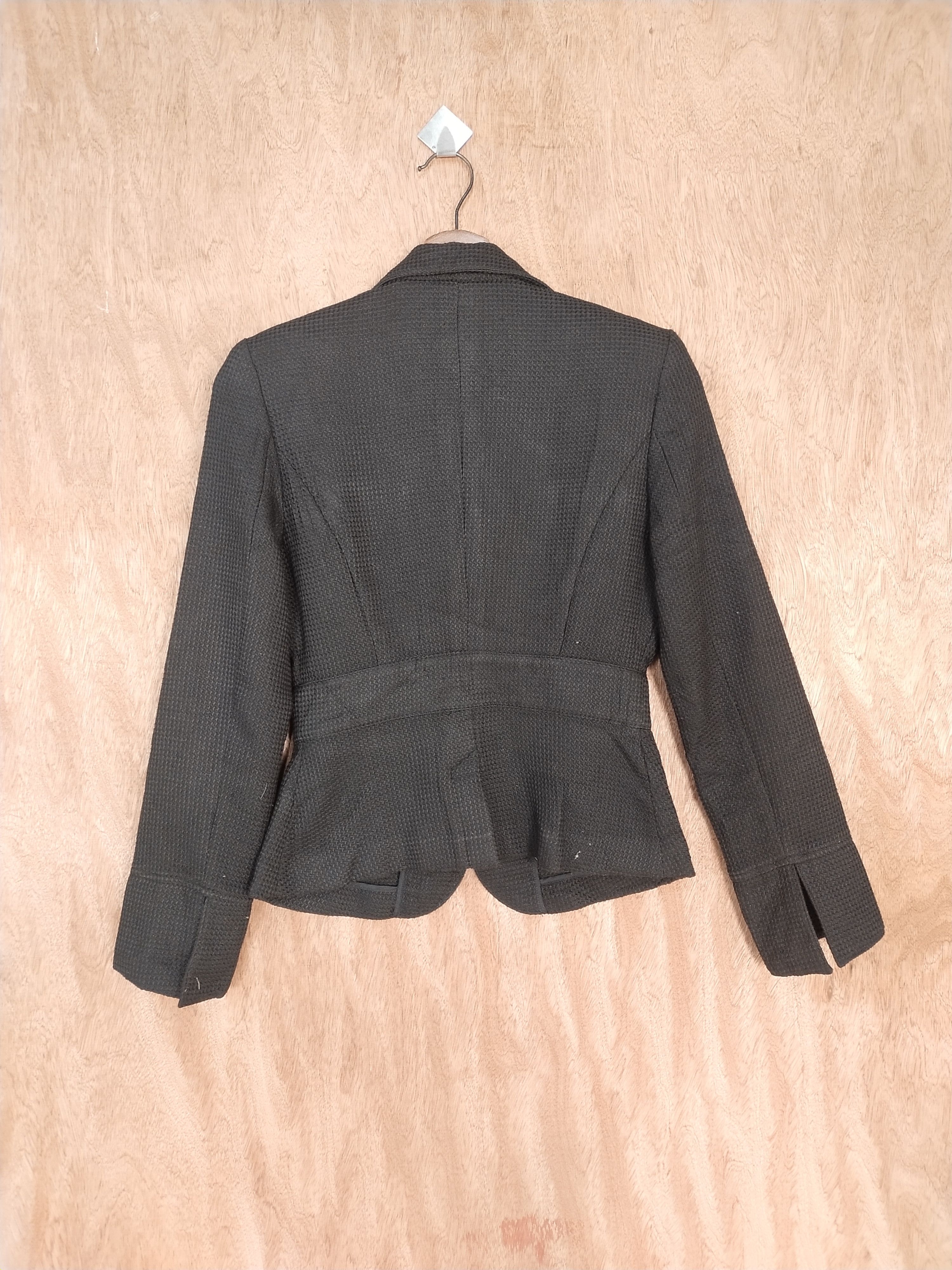 Japanese Brand R black jacket cardigan japan #S186 Size S / US 4 / IT 40 - 8 Thumbnail