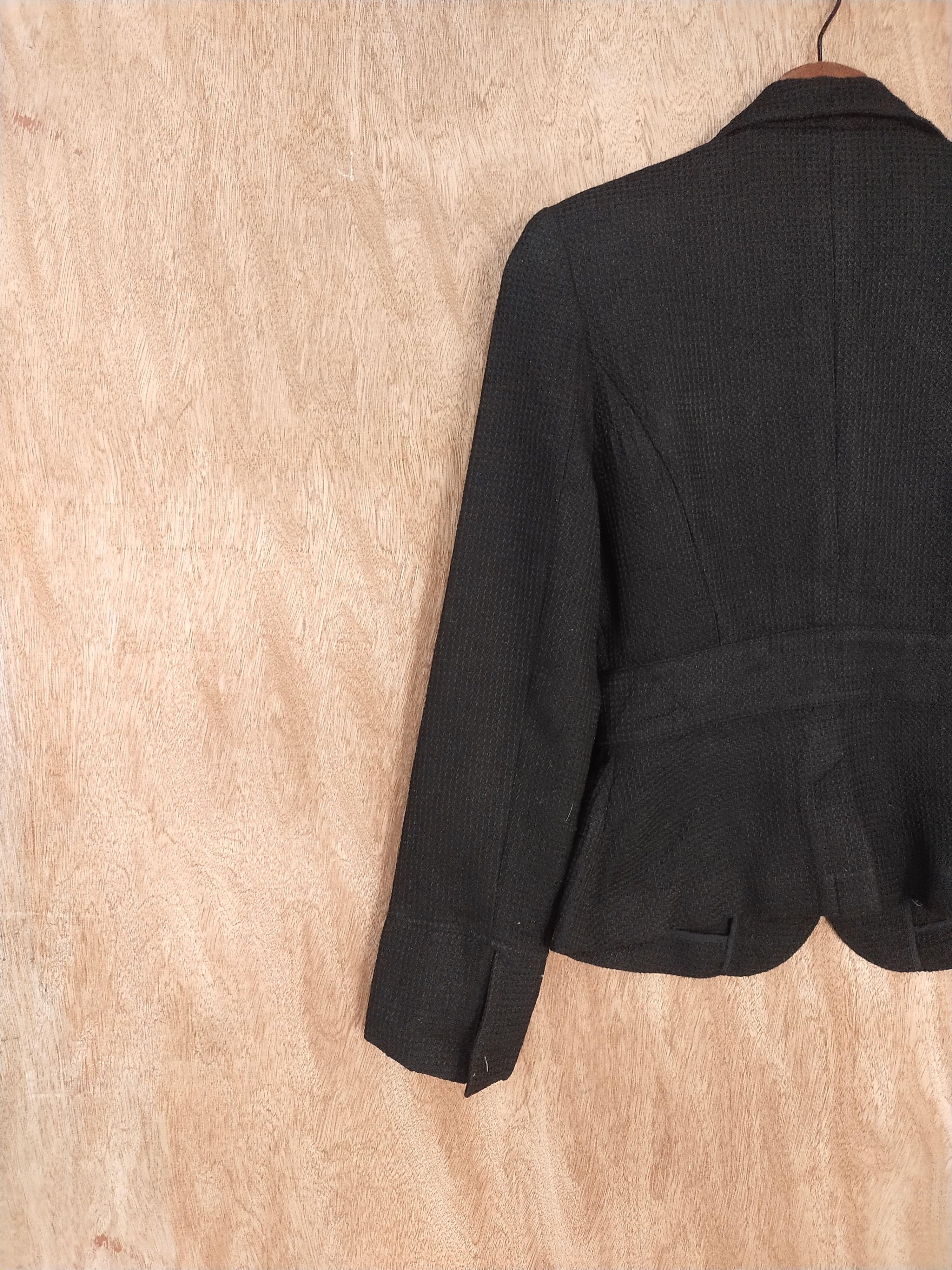 Japanese Brand R black jacket cardigan japan #S186 Size S / US 4 / IT 40 - 11 Thumbnail