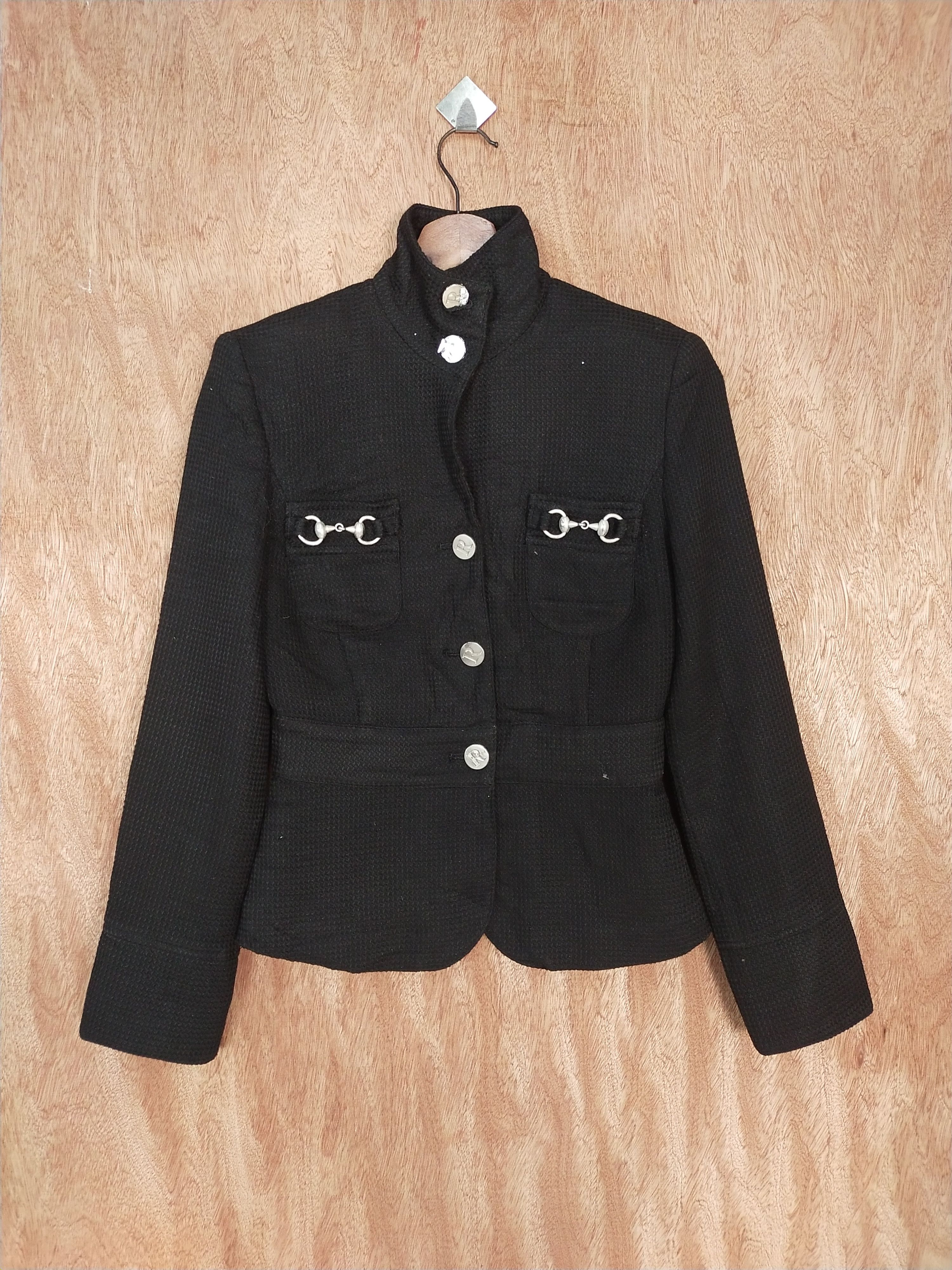 Japanese Brand R black jacket cardigan japan #S186 Size S / US 4 / IT 40 - 1 Thumbnail