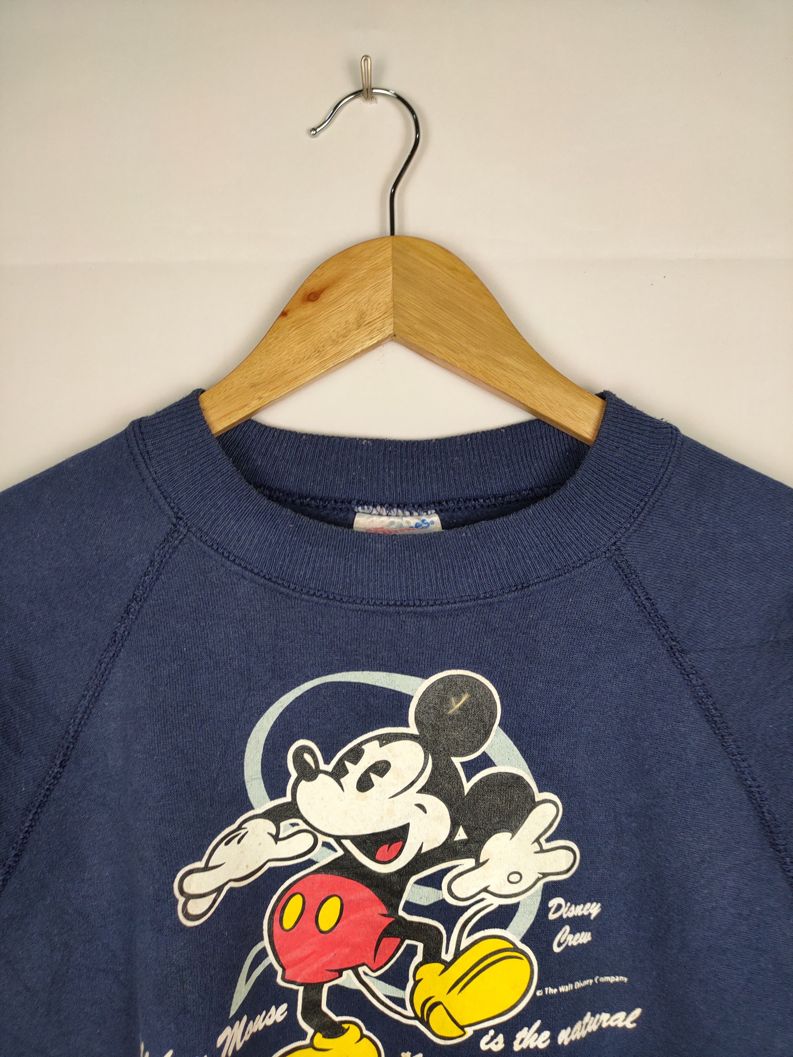 Mickey Mouse × Vintage Vintage Mickey Mouse Sweatshirt Size US M / EU 48-50 / 2 - 2 Thumbnail