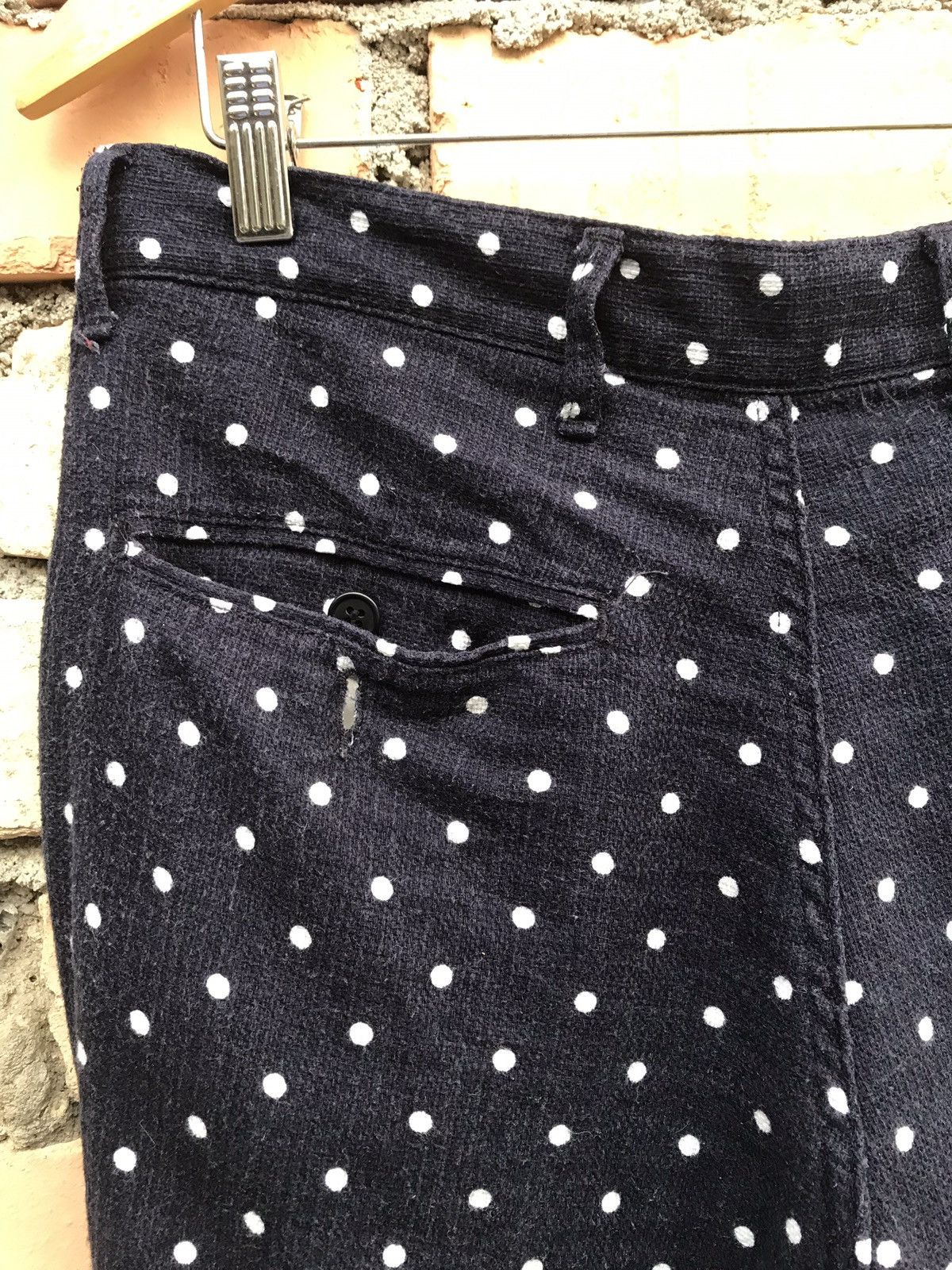 SHIPS × Ships Jet Blue × Vintage Ships jet blue polkadot short pants Size US 33 - 7 Thumbnail