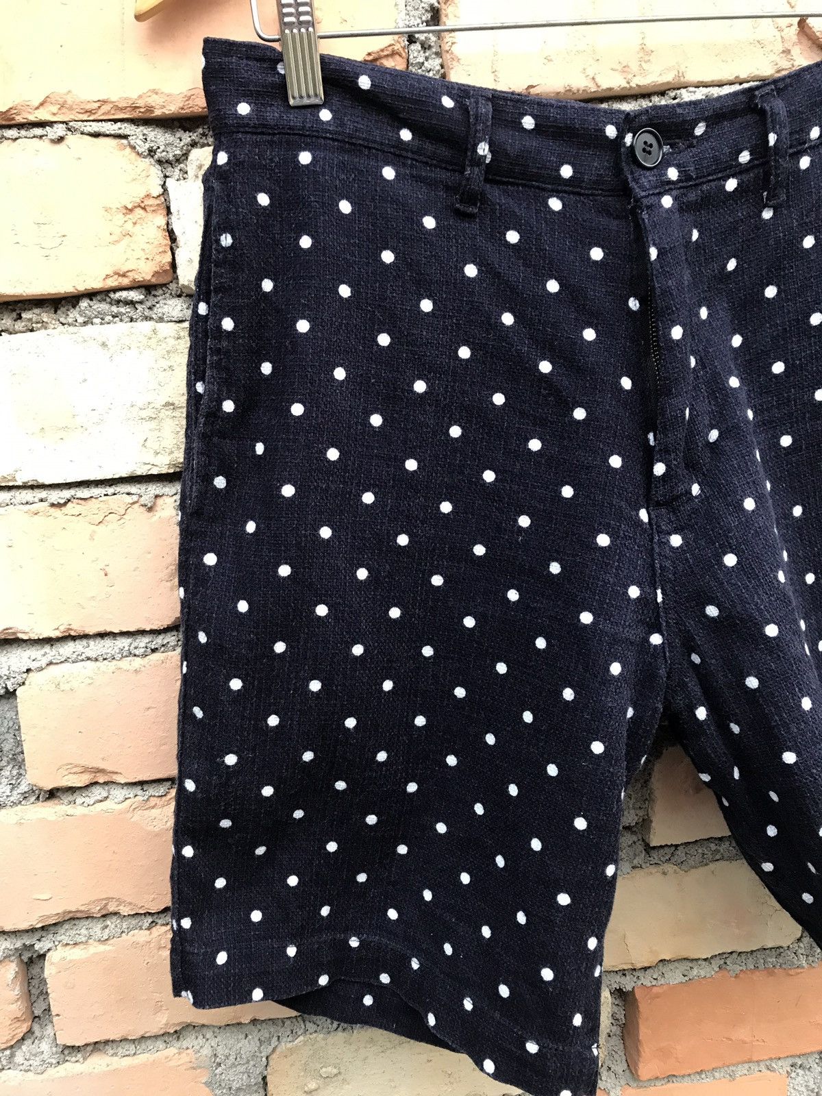 SHIPS × Ships Jet Blue × Vintage Ships jet blue polkadot short pants Size US 33 - 3 Thumbnail
