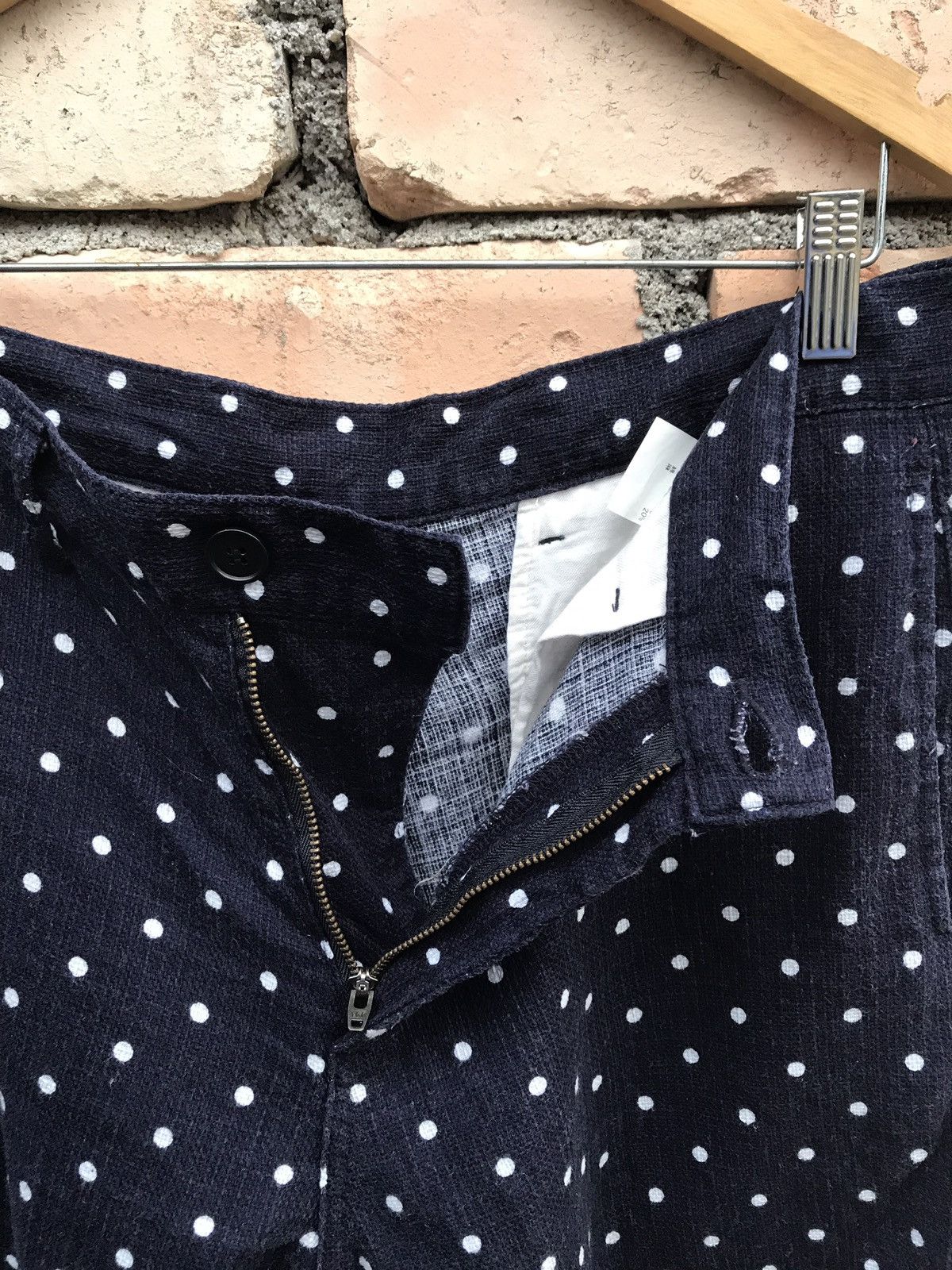 SHIPS × Ships Jet Blue × Vintage Ships jet blue polkadot short pants Size US 33 - 9 Thumbnail