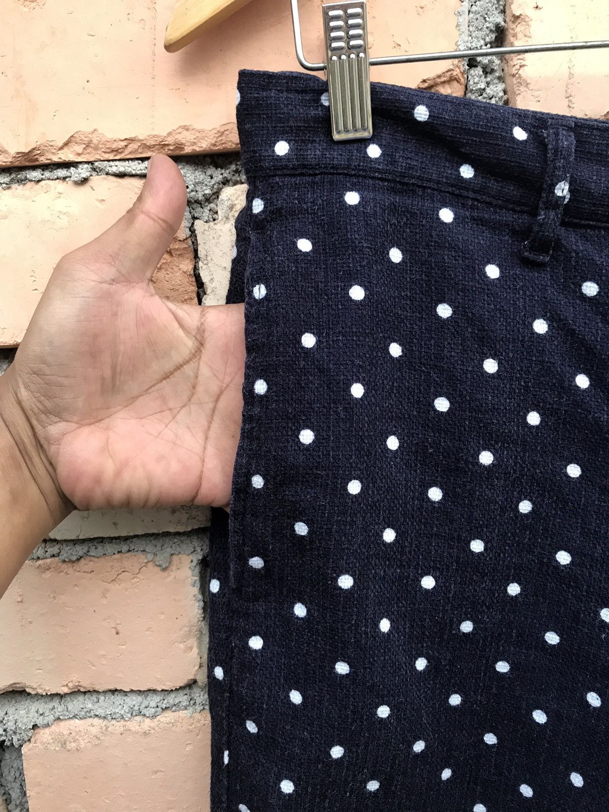 SHIPS × Ships Jet Blue × Vintage Ships jet blue polkadot short pants Size US 33 - 5 Thumbnail