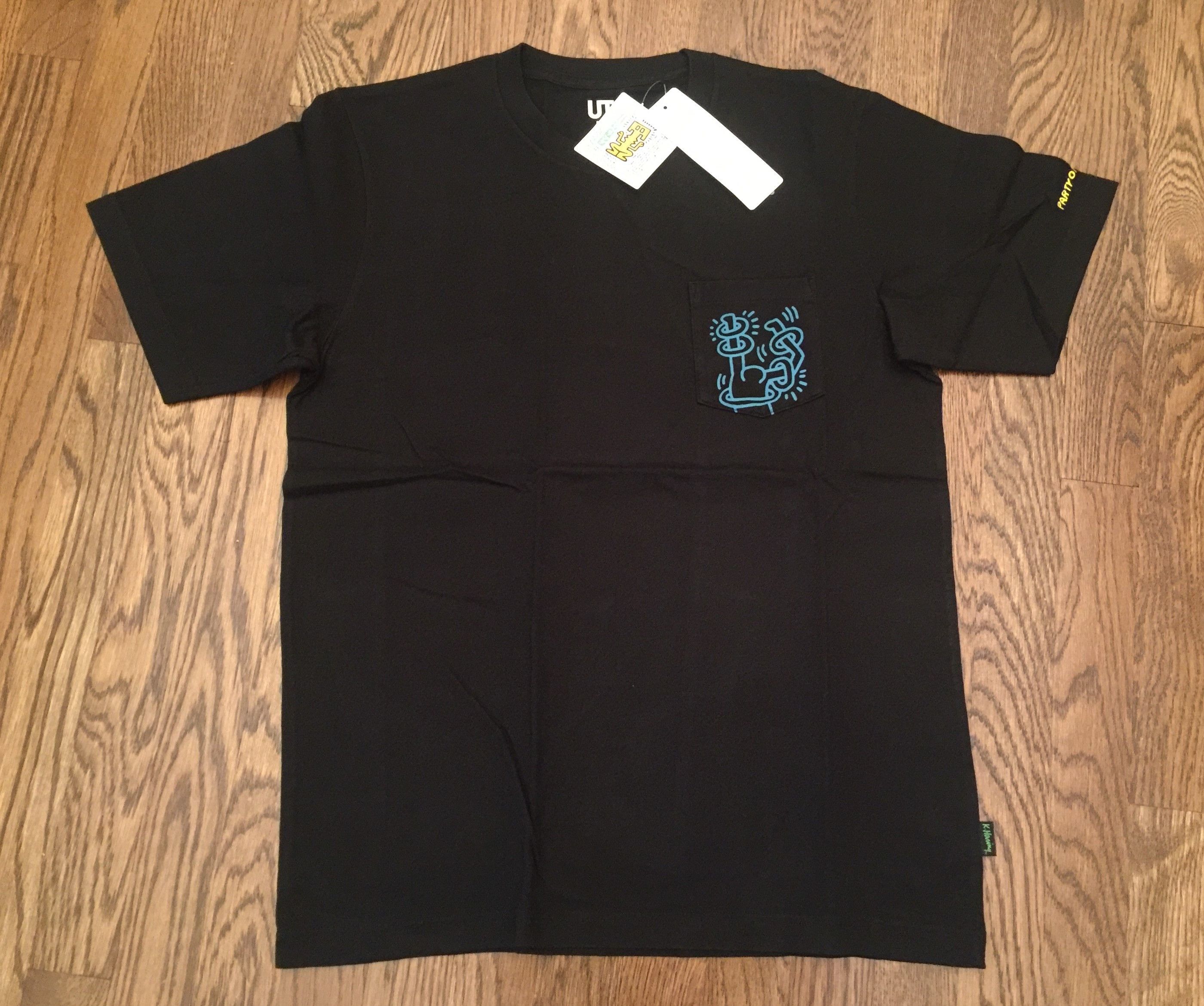 Keith Haring × Uniqlo M Uniqlo Keith Haring Black T-Shirt SPRZ MOMA ASSC Tee Size US M / EU 48-50 / 2 - 1 Thumbnail