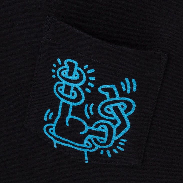 Keith Haring × Uniqlo M Uniqlo Keith Haring Black T-Shirt SPRZ MOMA ASSC Tee Size US M / EU 48-50 / 2 - 6 Thumbnail