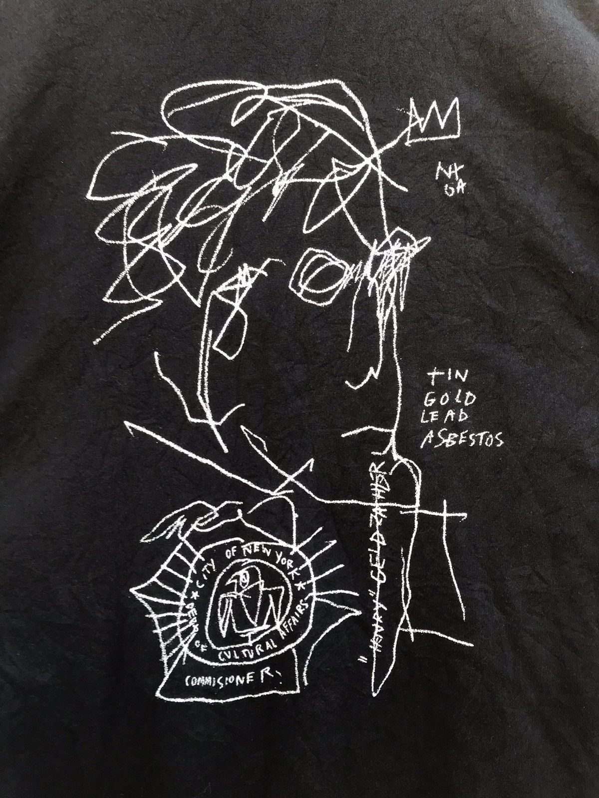 Jean-Michel Basquiat Nice screening jean michael basquait longsleeve Size US L / EU 52-54 / 3 - 6 Thumbnail