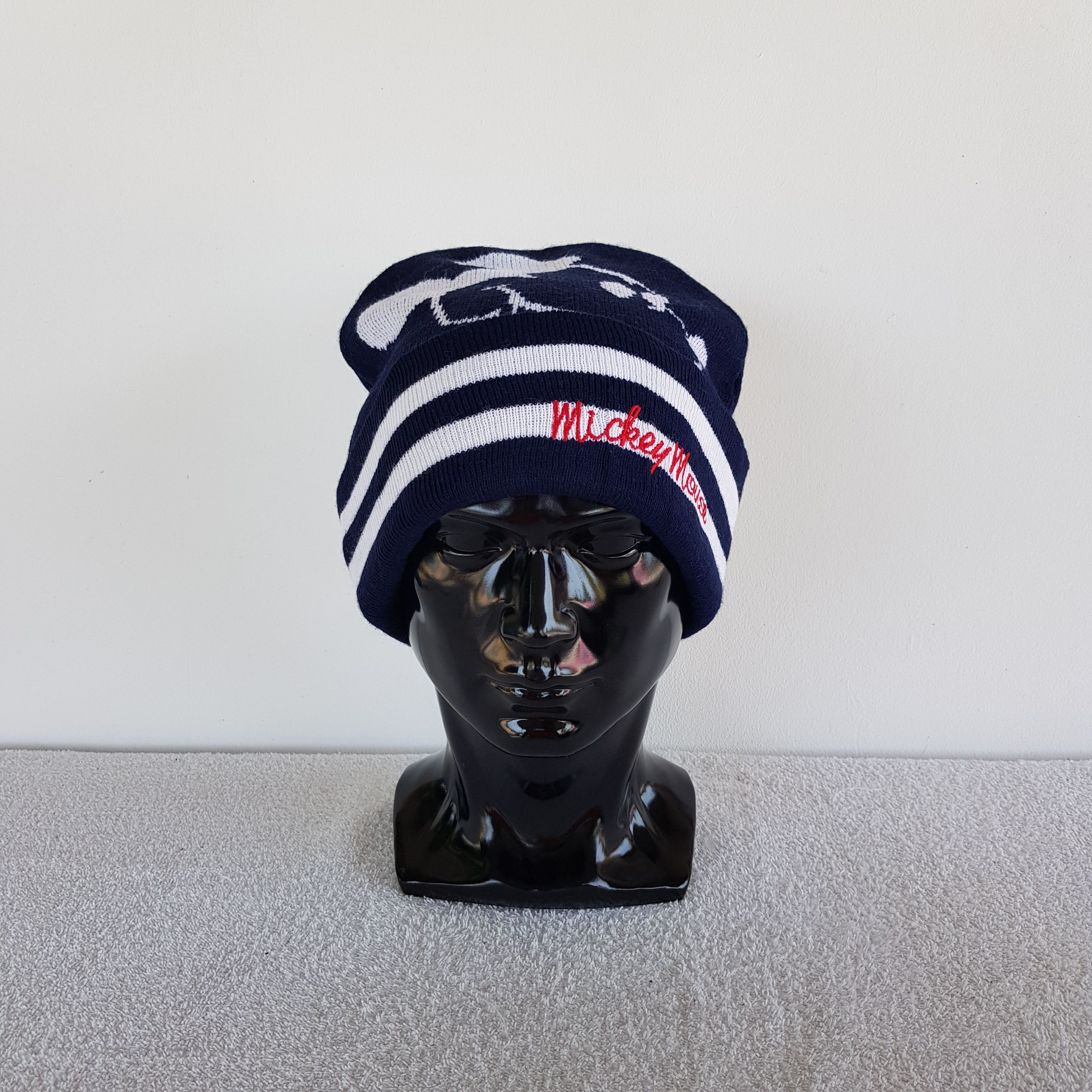 Cartoon Network × Disney × Vintage Mickey Mouse Beanie Cartoon Snow Cap Disney Hats Size ONE SIZE - 2 Thumbnail