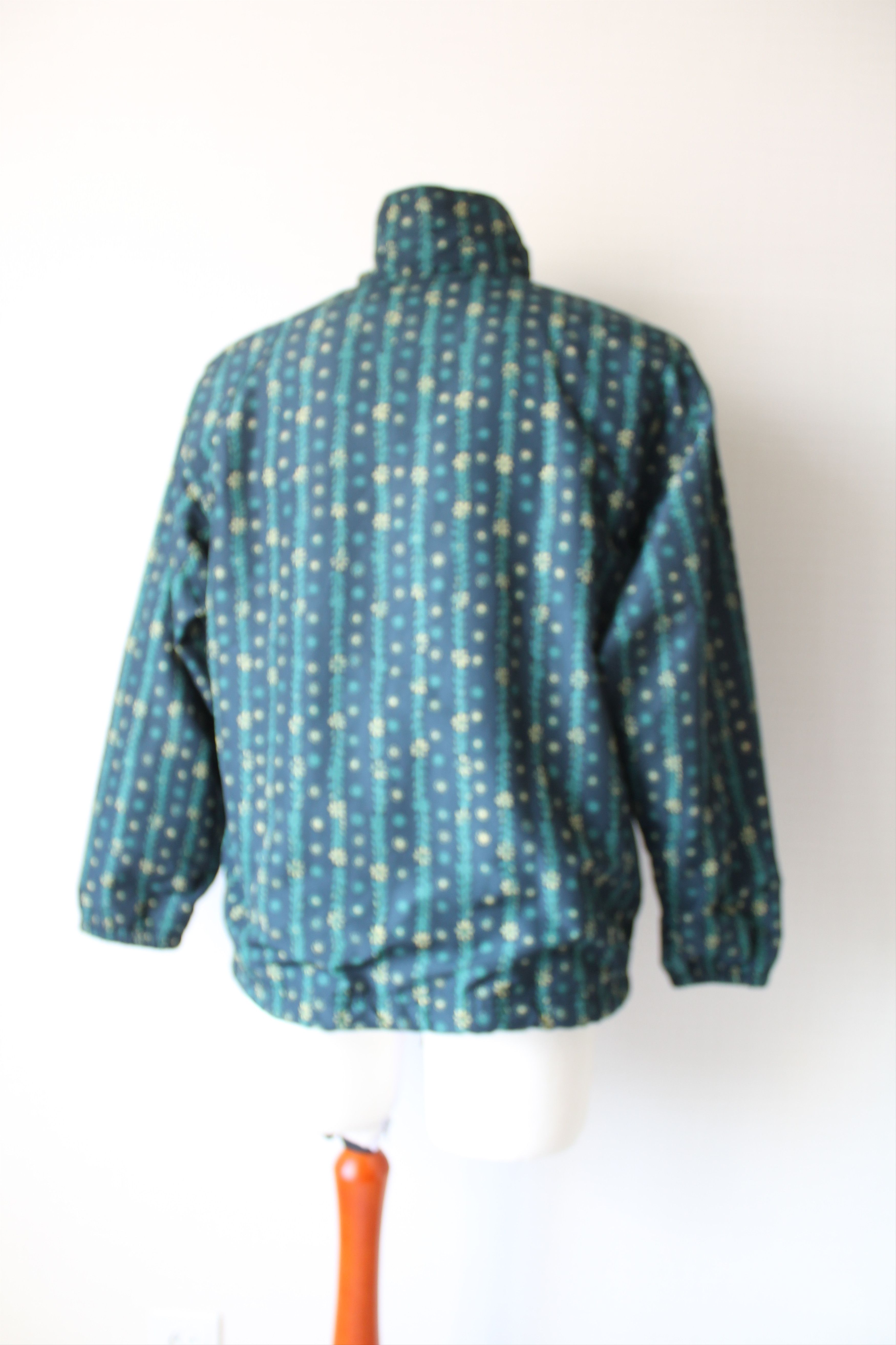 Adidas VINTAGE! ADIDAS Floral light jacket Windbreaker Size US M / EU 48-50 / 2 - 4 Thumbnail