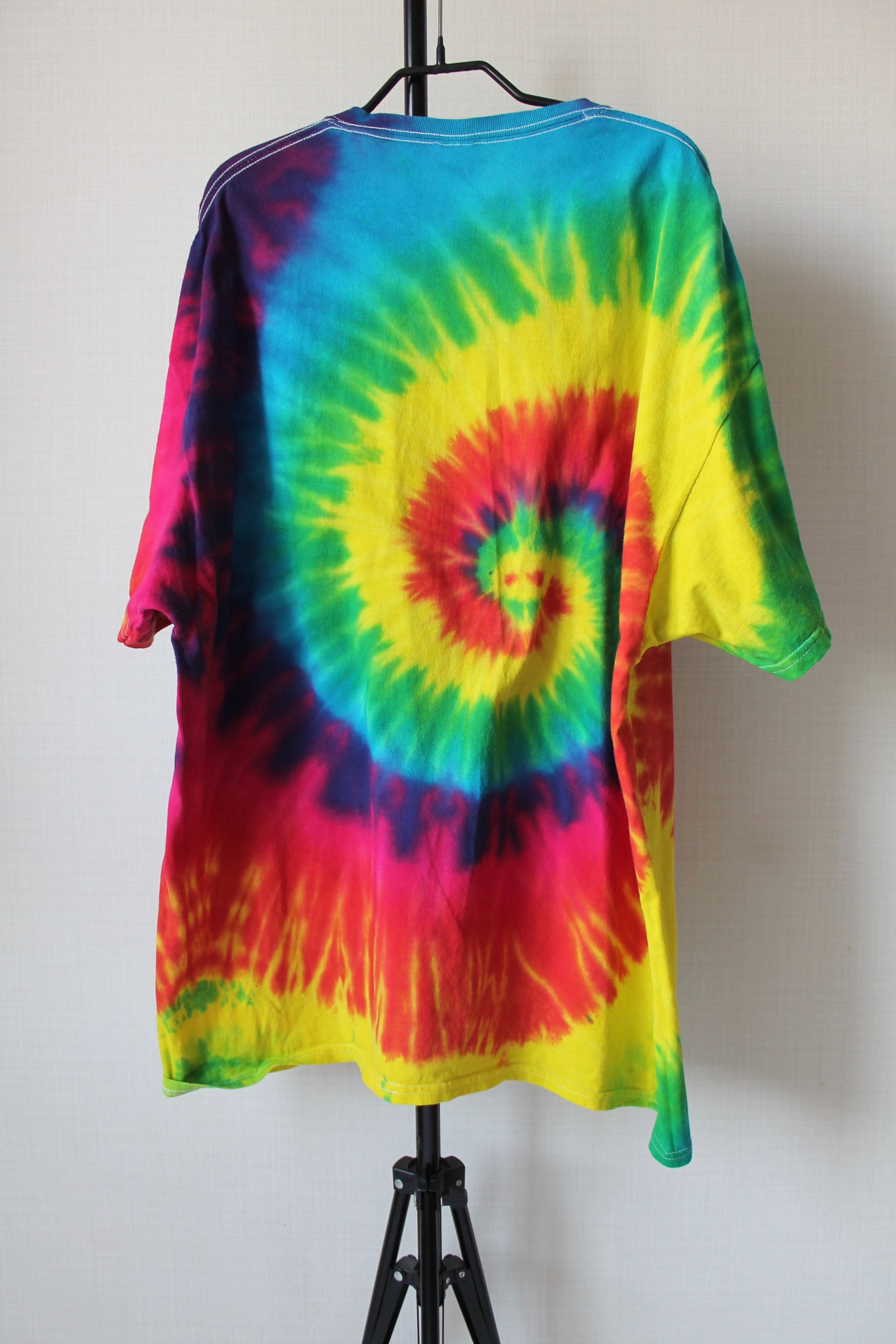 Vintage Vintage Tie Dye Tee t-shirt Streetwear XXL Cotton Size US XXL / EU 58 / 5 - 4 Thumbnail