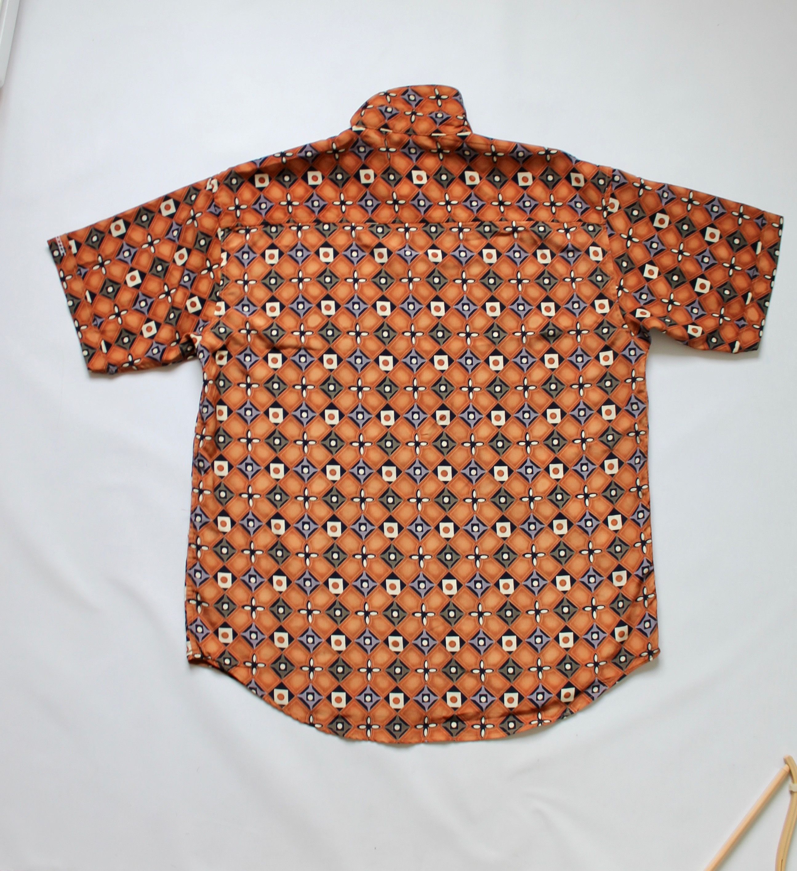 Lambretta LAMBRETTA Vintage Shirt Polyester geometric print Size US L / EU 52-54 / 3 - 11 Thumbnail