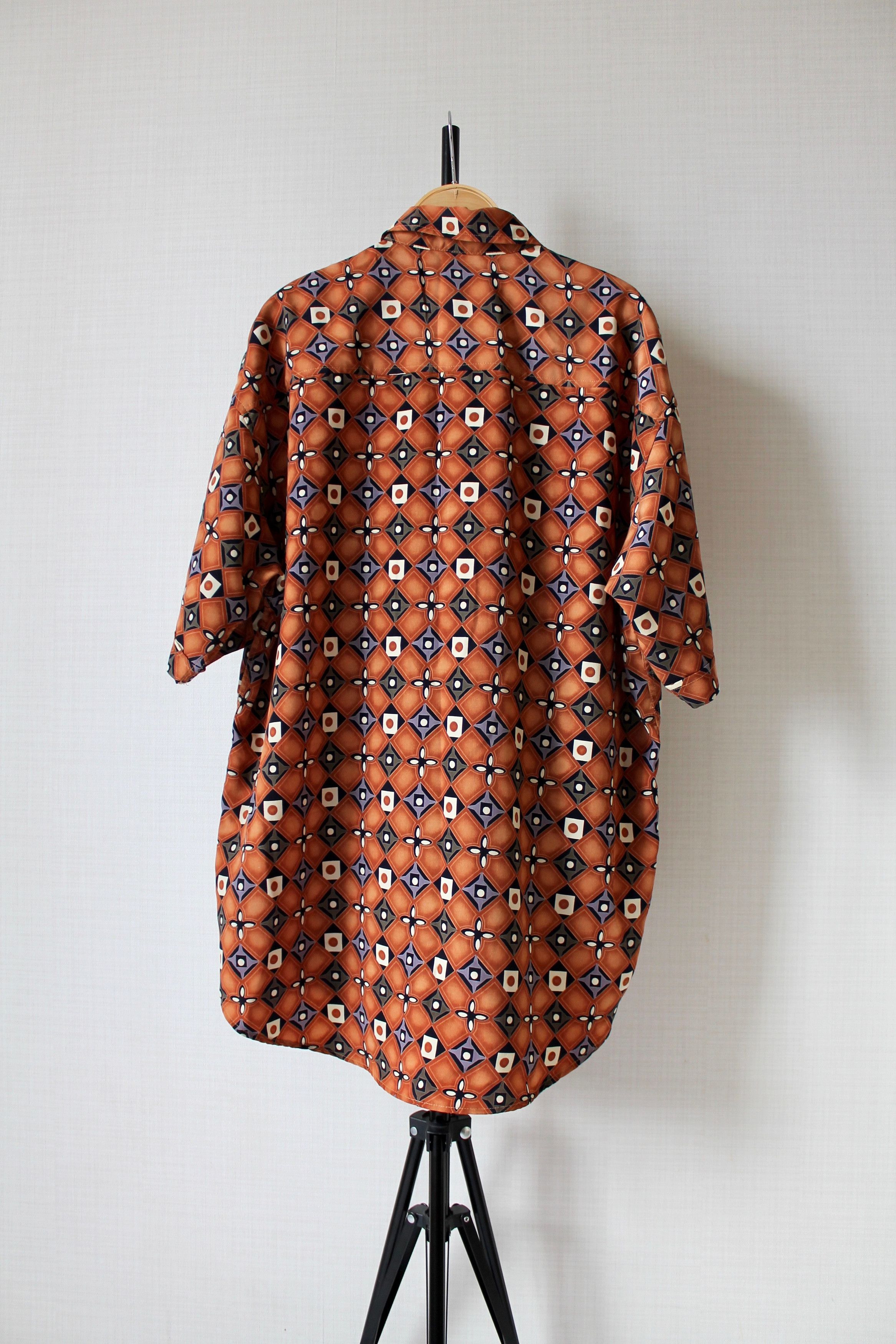 Lambretta LAMBRETTA Vintage Shirt Polyester geometric print Size US L / EU 52-54 / 3 - 6 Thumbnail