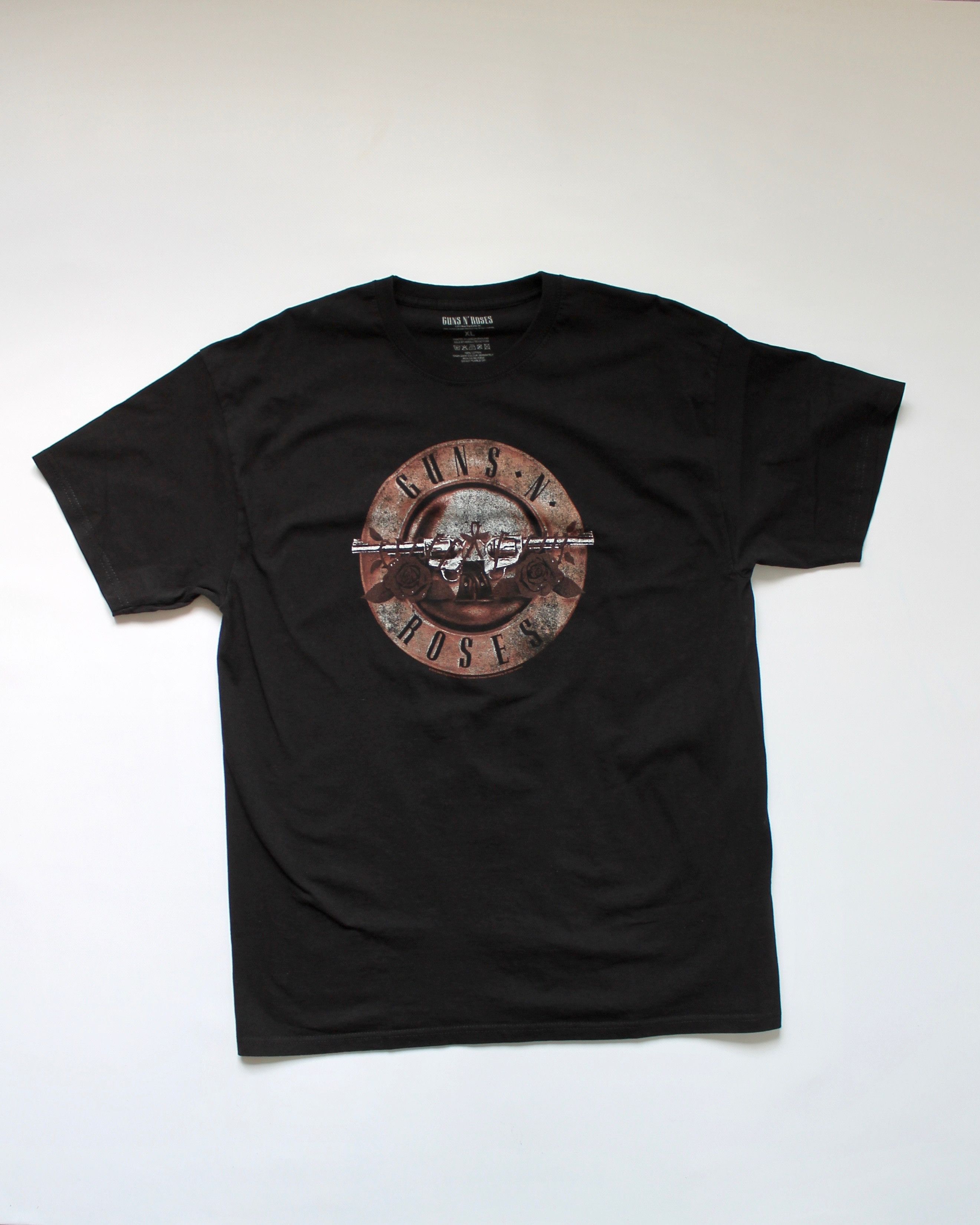 Band Tees Guns n Roses Black t-shirt Band rock Size US XL / EU 56 / 4 - 1 Thumbnail
