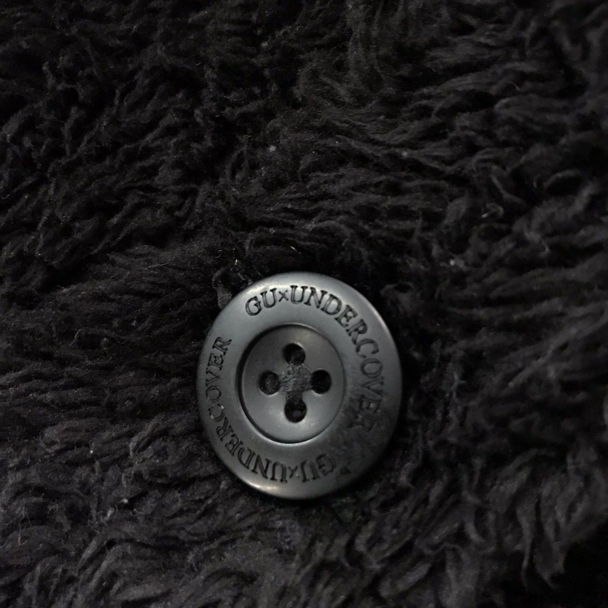 Undercover Gu x UNDERCOVER DEEP PILE SHERPA CARDIGAN Size US S / EU 44-46 / 1 - 7 Thumbnail