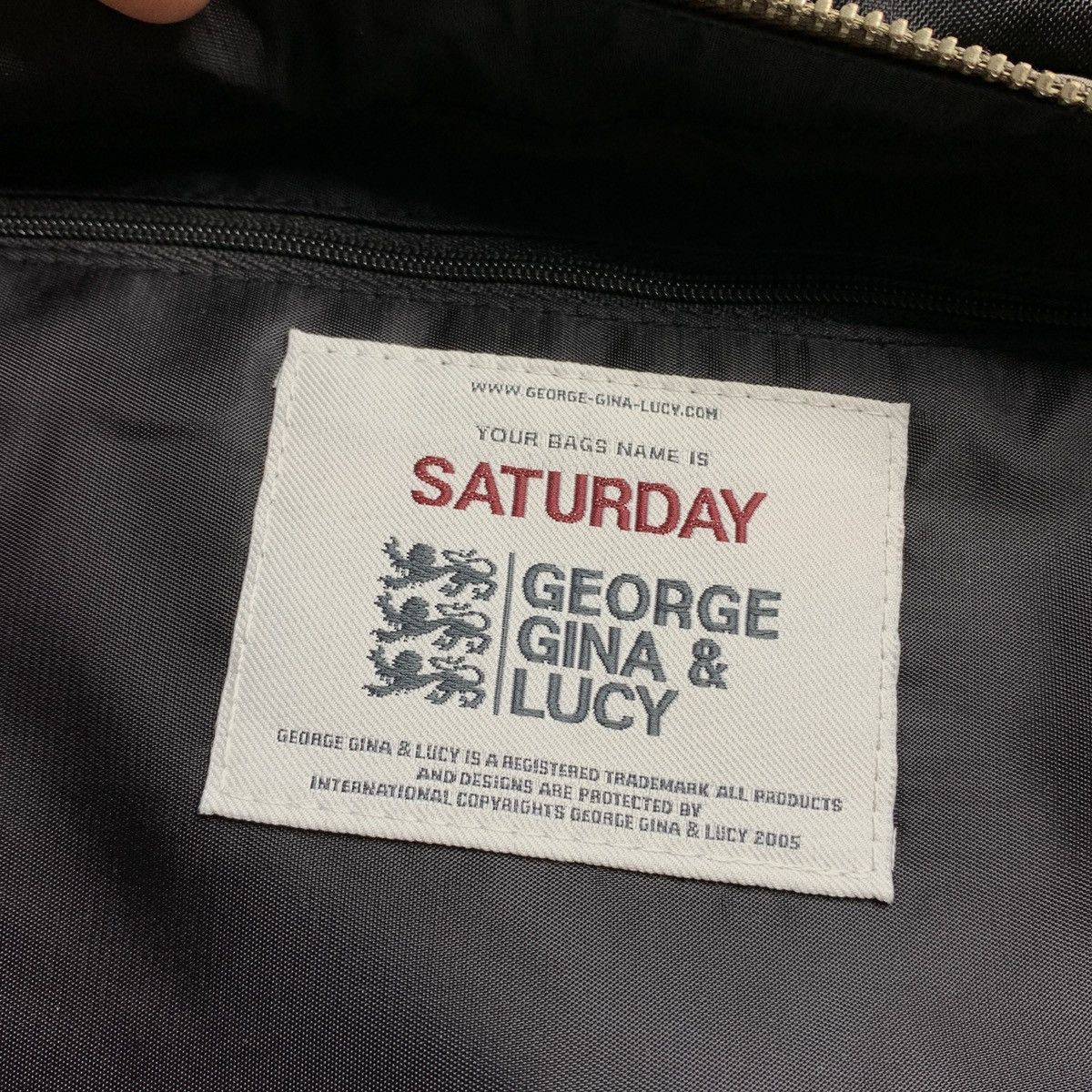 Japanese Brand Vintage GGL George Gina & Lucy “Saturday” Multi Pocket Bag Size ONE SIZE - 21 Thumbnail