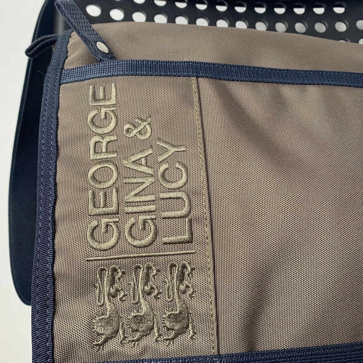 Japanese Brand Vintage GGL George Gina & Lucy “Saturday” Multi Pocket Bag Size ONE SIZE - 3 Thumbnail