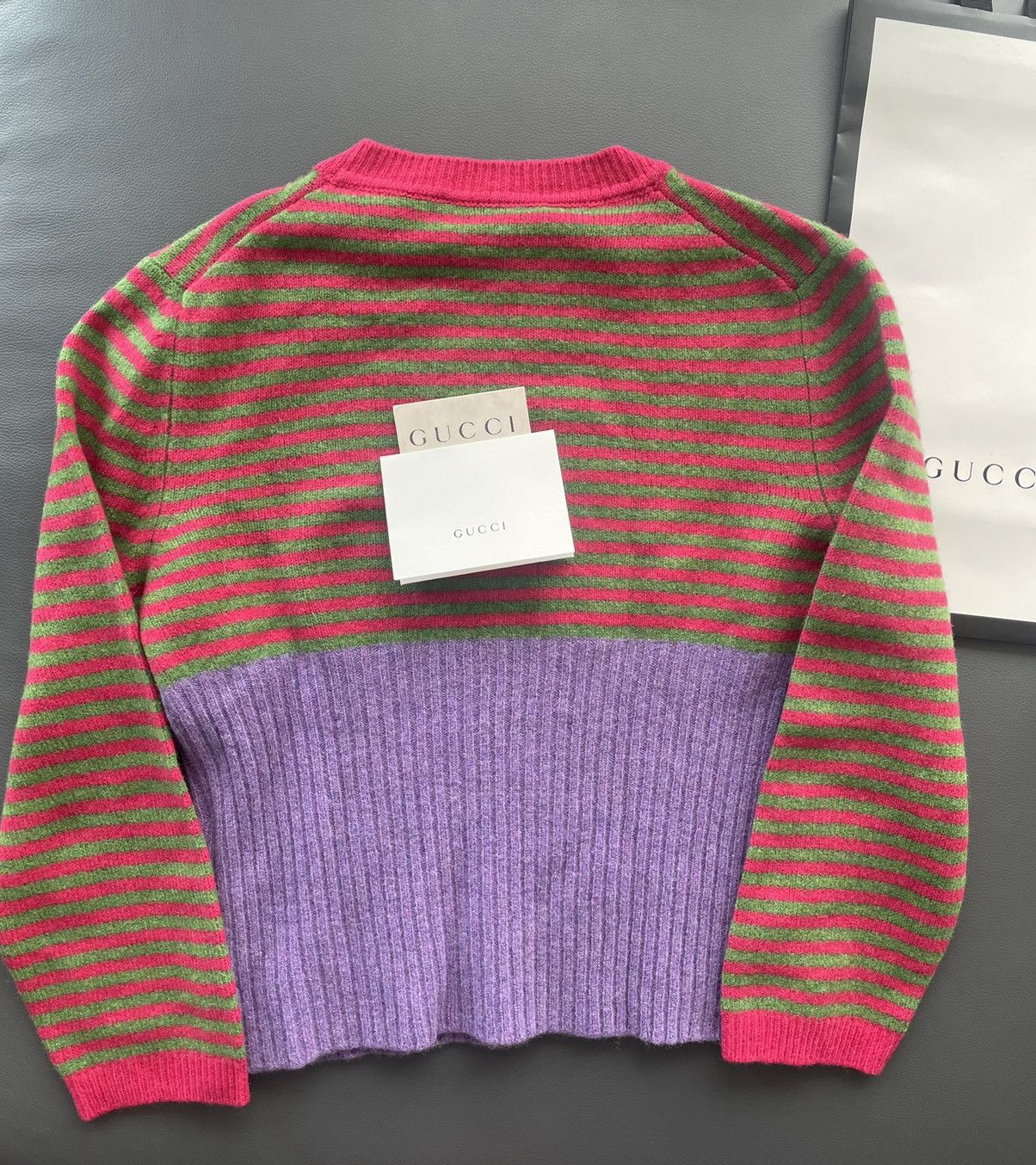 Gucci Super Runway Skinny Distressed Gucci Sweater Size US XS / EU 42 / 0 - 14 Thumbnail