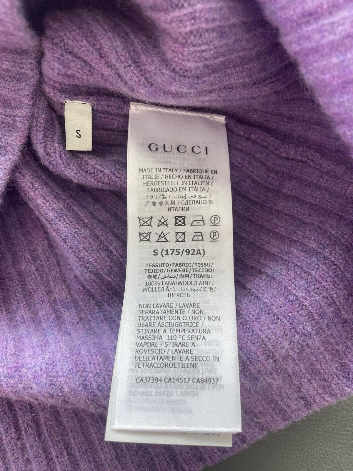 Gucci Super Runway Skinny Distressed Gucci Sweater Size US XS / EU 42 / 0 - 7 Thumbnail
