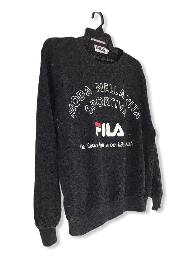 Fila × Vintage 🔥Vintage Fila Big Logo Sweatshirts Size US M / EU 48-50 / 2 - 2 Thumbnail