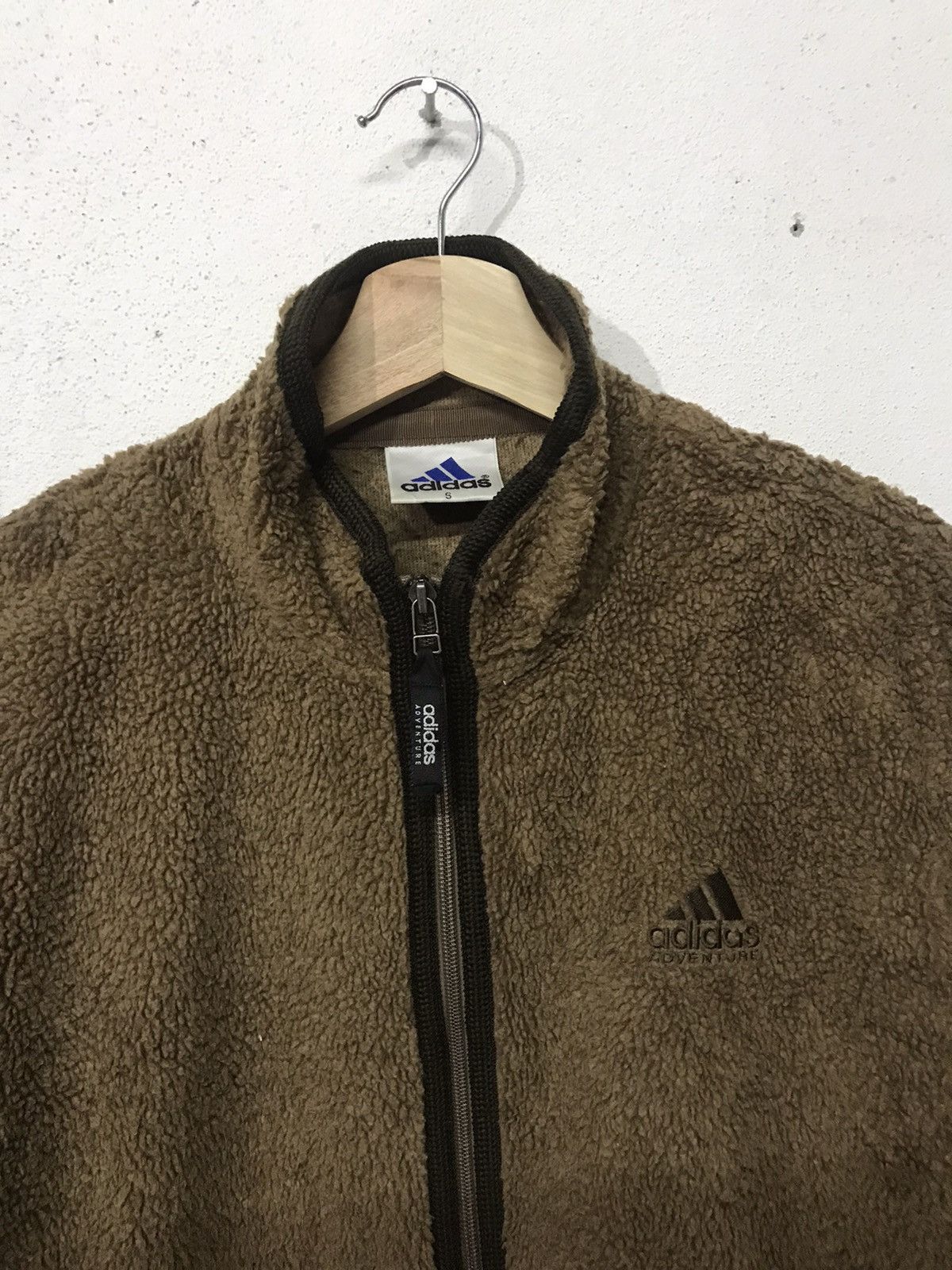 Adidas Vintage 80s Adidas Fleece Sweater Size US S / EU 44-46 / 1 - 4 Thumbnail