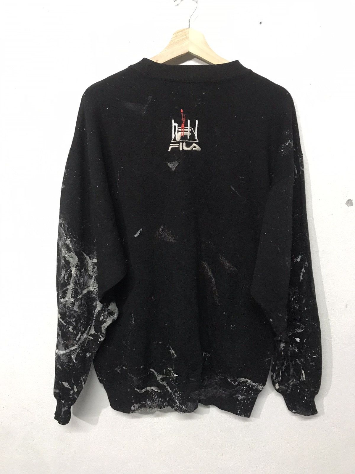 Fila Vintage Fila Sweatshirt Big Logo Embroidered Size US M / EU 48-50 / 2 - 5 Thumbnail
