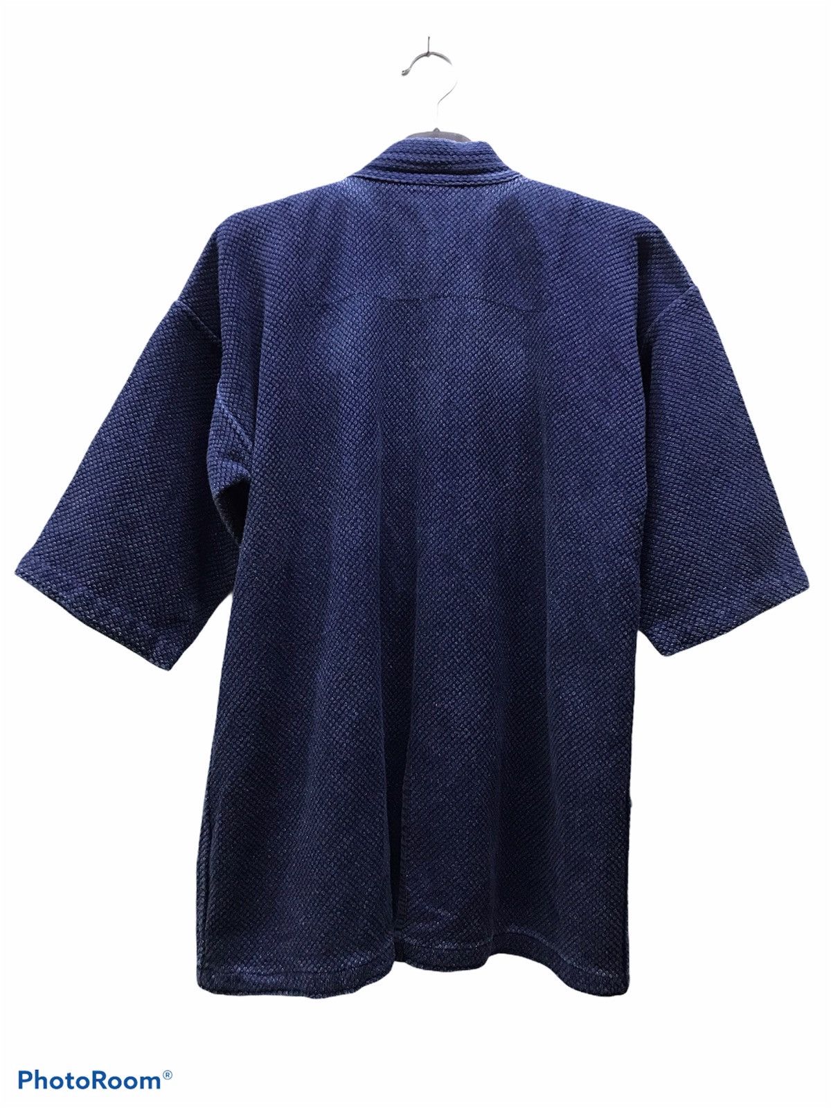 Japanese Brand 🔥Vintage Indigo Japanese Kimono Size US L / EU 52-54 / 3 - 4 Thumbnail