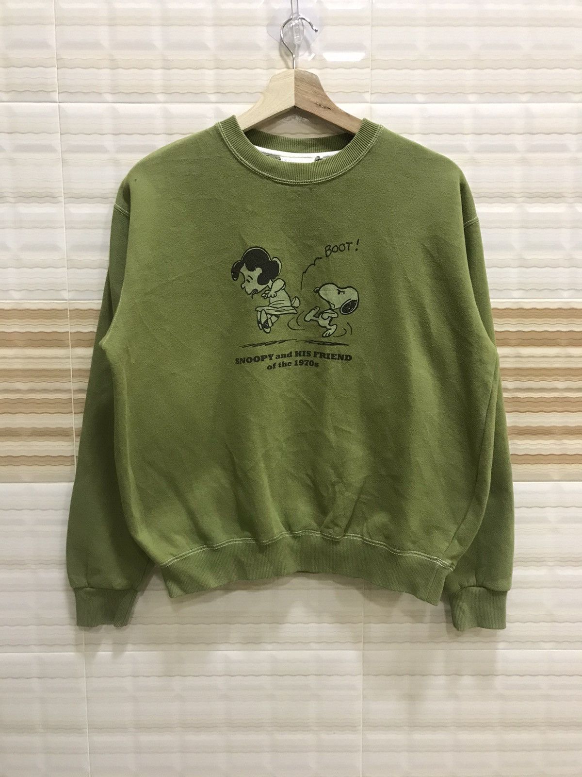 Cartoon Network 90’s Vintage Snoopy Peanuts Cartoon Retro TV Sweatshirt Size US L / EU 52-54 / 3 - 1 Thumbnail