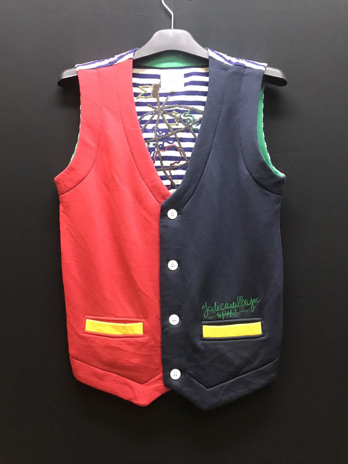 Jean Charles De Castelbajac Jean Charles Castelbajac Sport Vest Size US S / EU 44-46 / 1 - 2 Thumbnail