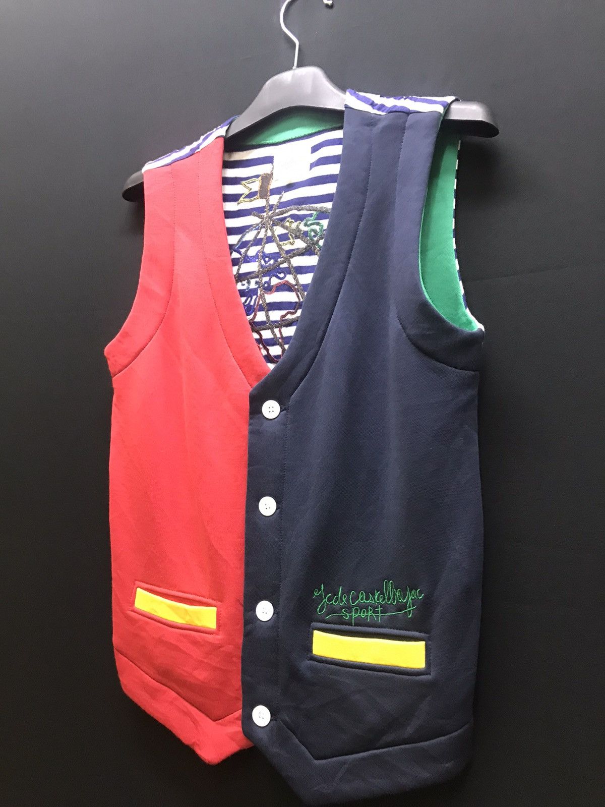 Jean Charles De Castelbajac Jean Charles Castelbajac Sport Vest Size US S / EU 44-46 / 1 - 3 Thumbnail