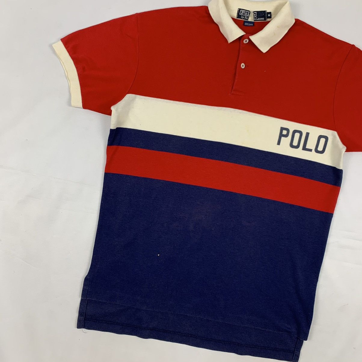 Polo Ralph Lauren Vintage Polo Ralph Lauren Collar Shirt Size US M / EU 48-50 / 2 - 2 Thumbnail