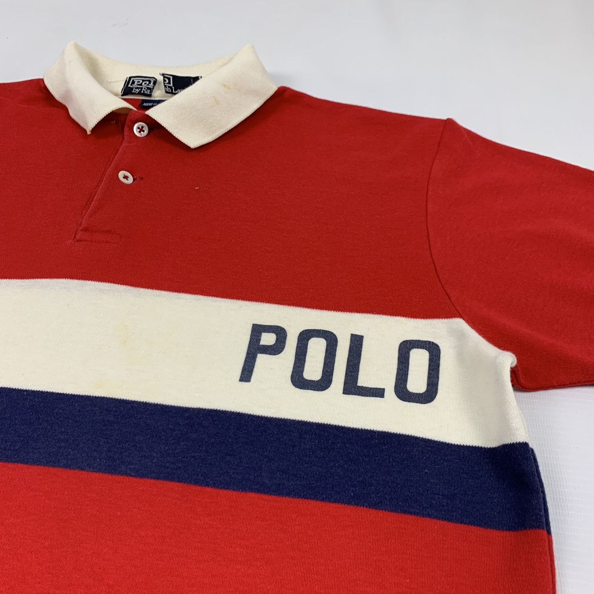 Polo Ralph Lauren Vintage Polo Ralph Lauren Collar Shirt Size US M / EU 48-50 / 2 - 5 Thumbnail