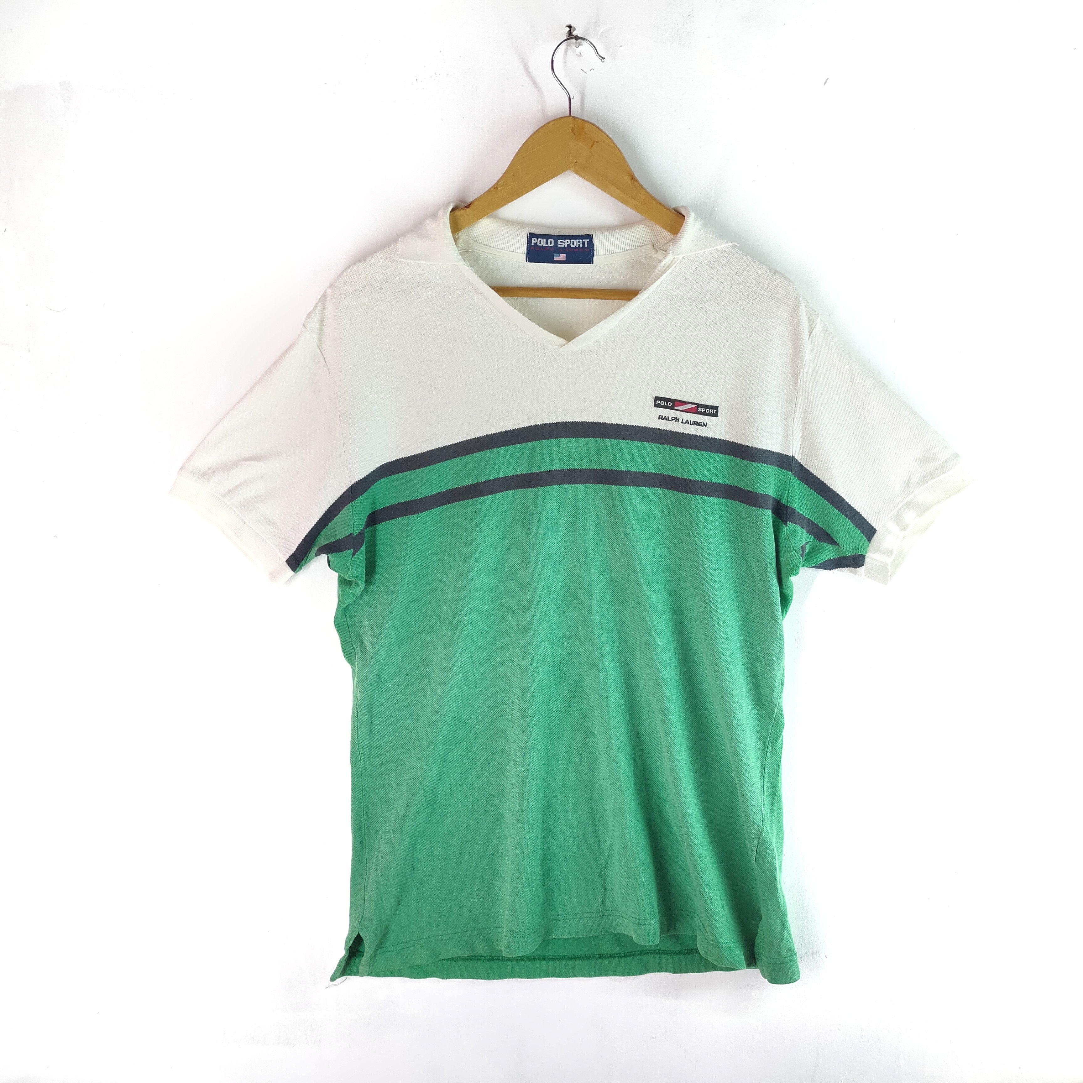 Polo Ralph Lauren Vintage POLO SPORT RALPH LAUREN Sharp Collar Shirt Size US M / EU 48-50 / 2 - 1 Thumbnail
