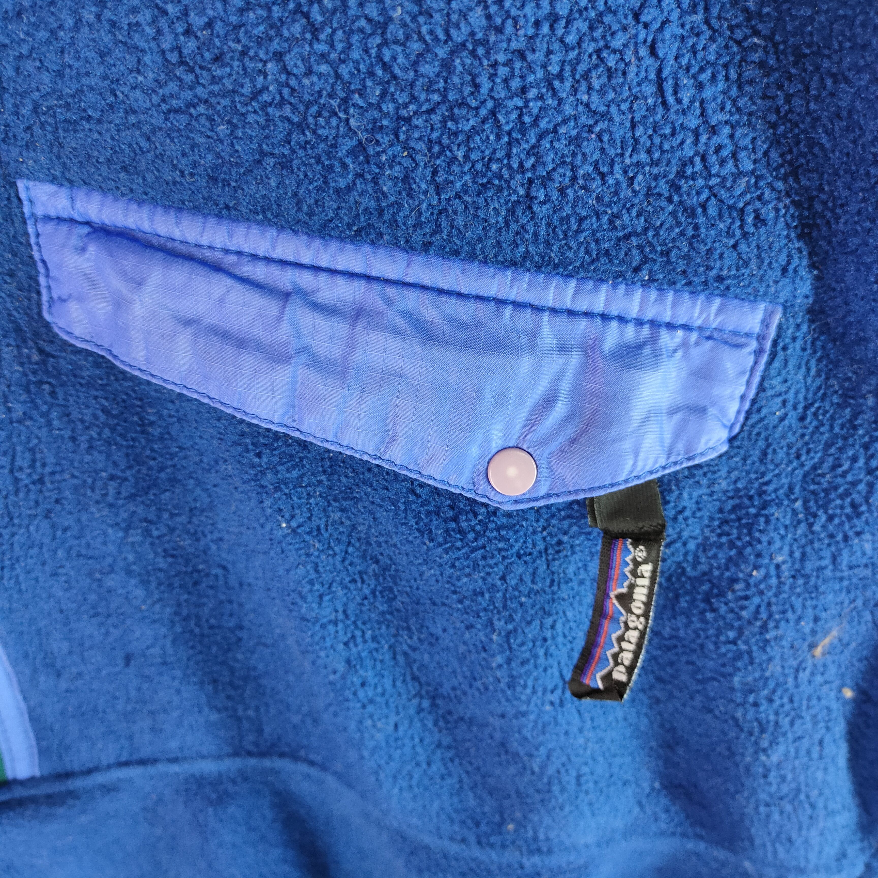 Patagonia VINTAGE PATAGONIA Made in USA Single Pocket Fleece Shirt Size US S / EU 44-46 / 1 - 2 Thumbnail