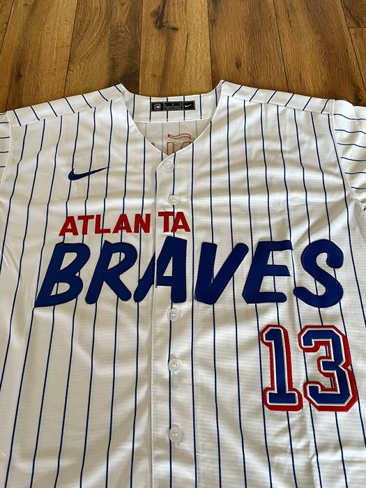 Nike MLB Atlanta Braves City Connect (Ronald Acuña Jr.) Men's Authentic  Baseball Jersey. Nike.com