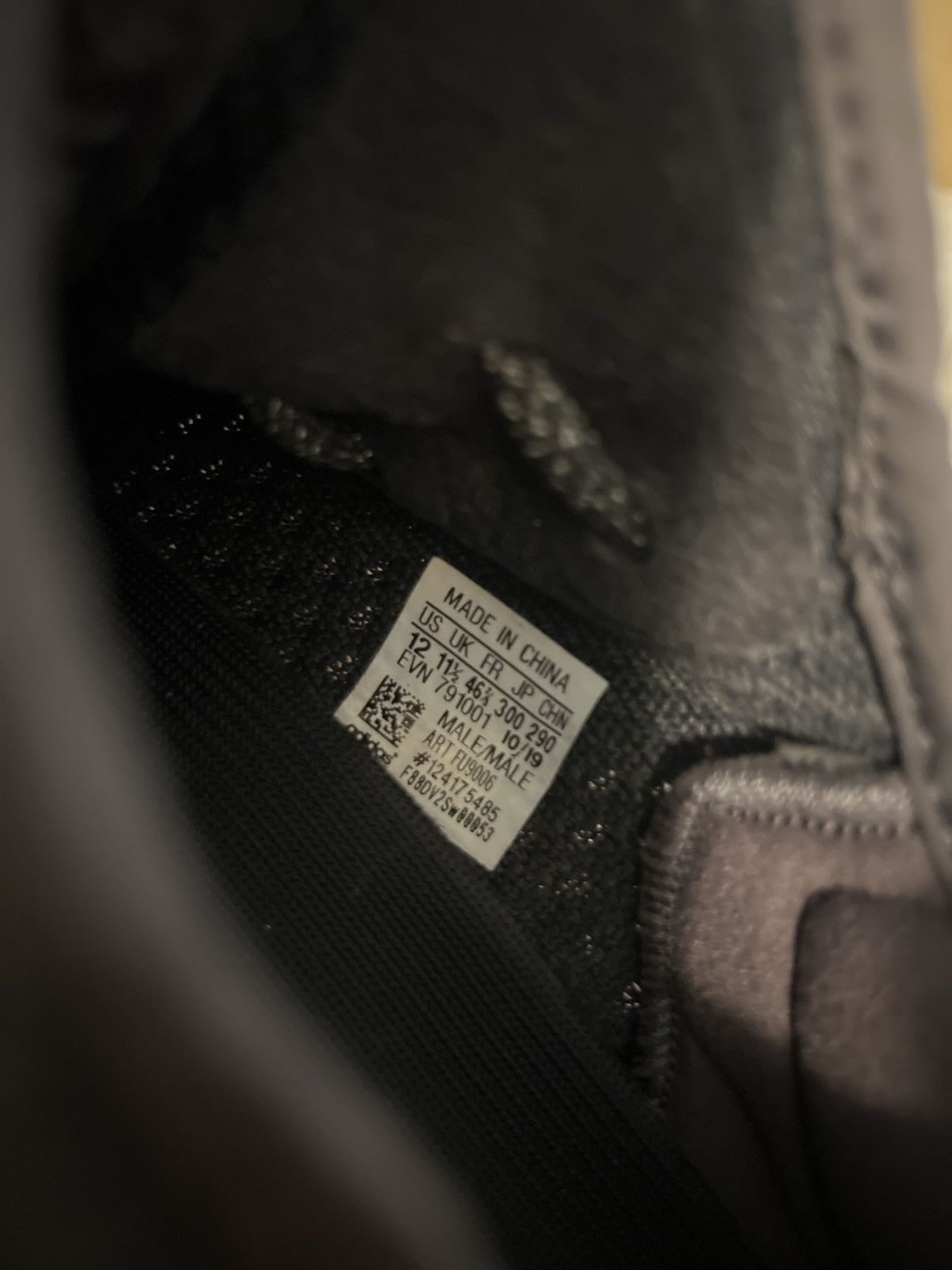Adidas × Kanye West Yeezy Boost 350 V2 Black Non-Reflective 2019 Size US 12 / EU 45 - 6 Thumbnail