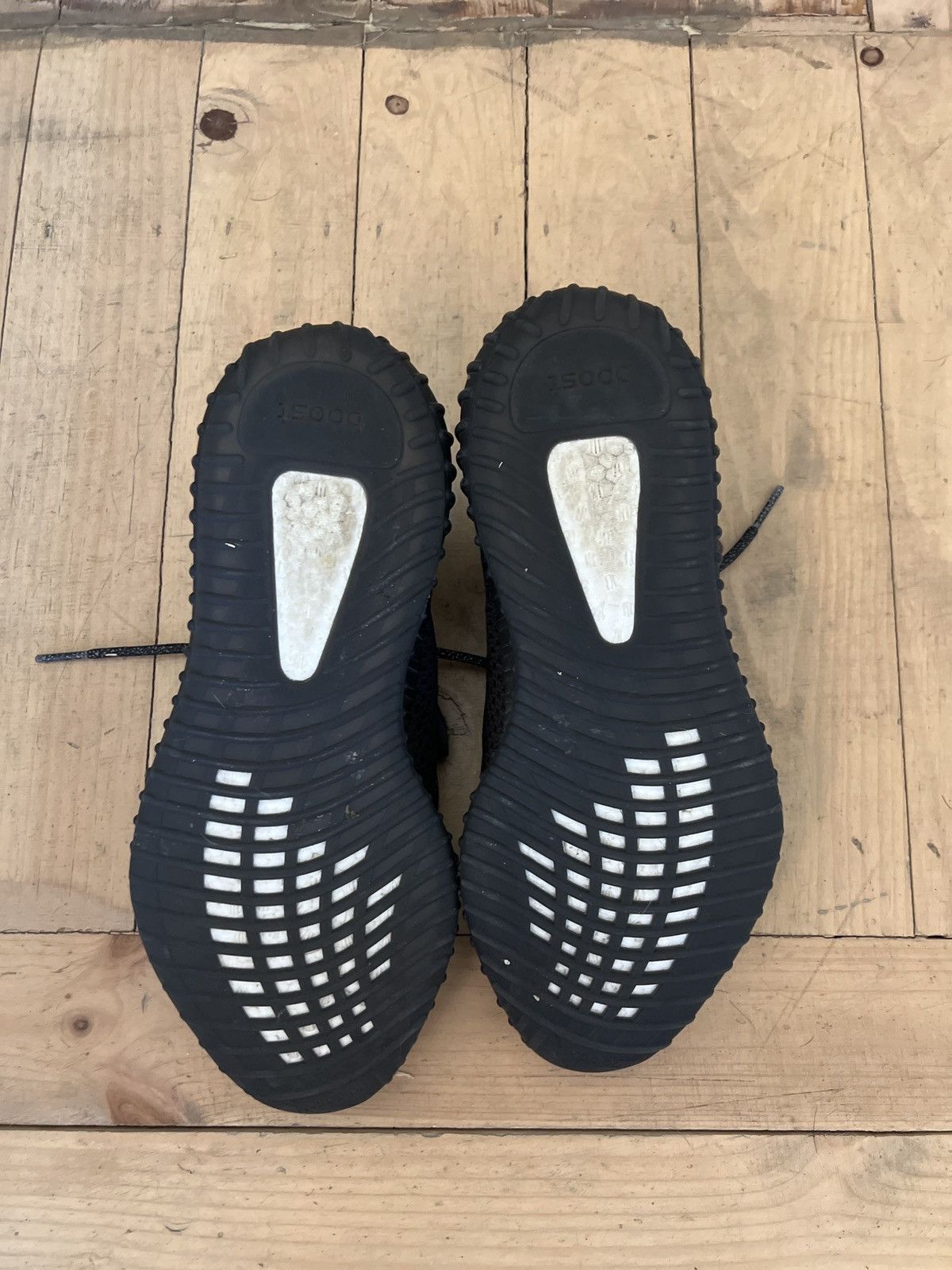 Adidas × Kanye West Yeezy Boost 350 V2 Black Non-Reflective 2019 Size US 12 / EU 45 - 3 Thumbnail