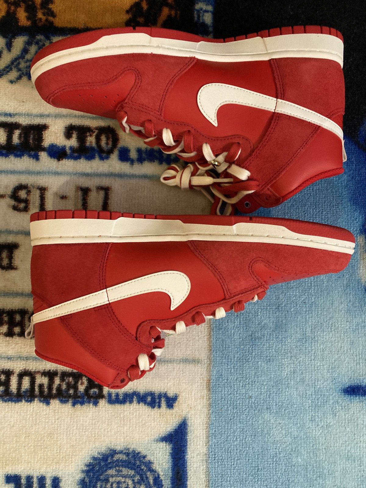 Nike Nike Dunk High First Use Red Size US 9.5 / EU 42-43 - 2 Thumbnail